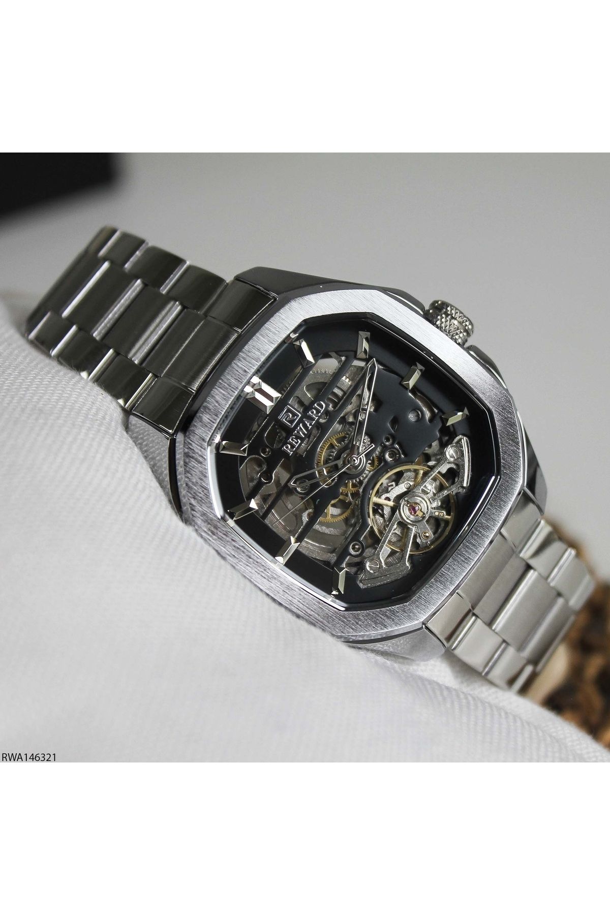 Reward-Rwa 146321   Automatic Men's Wrist Watch with Steel Band 3