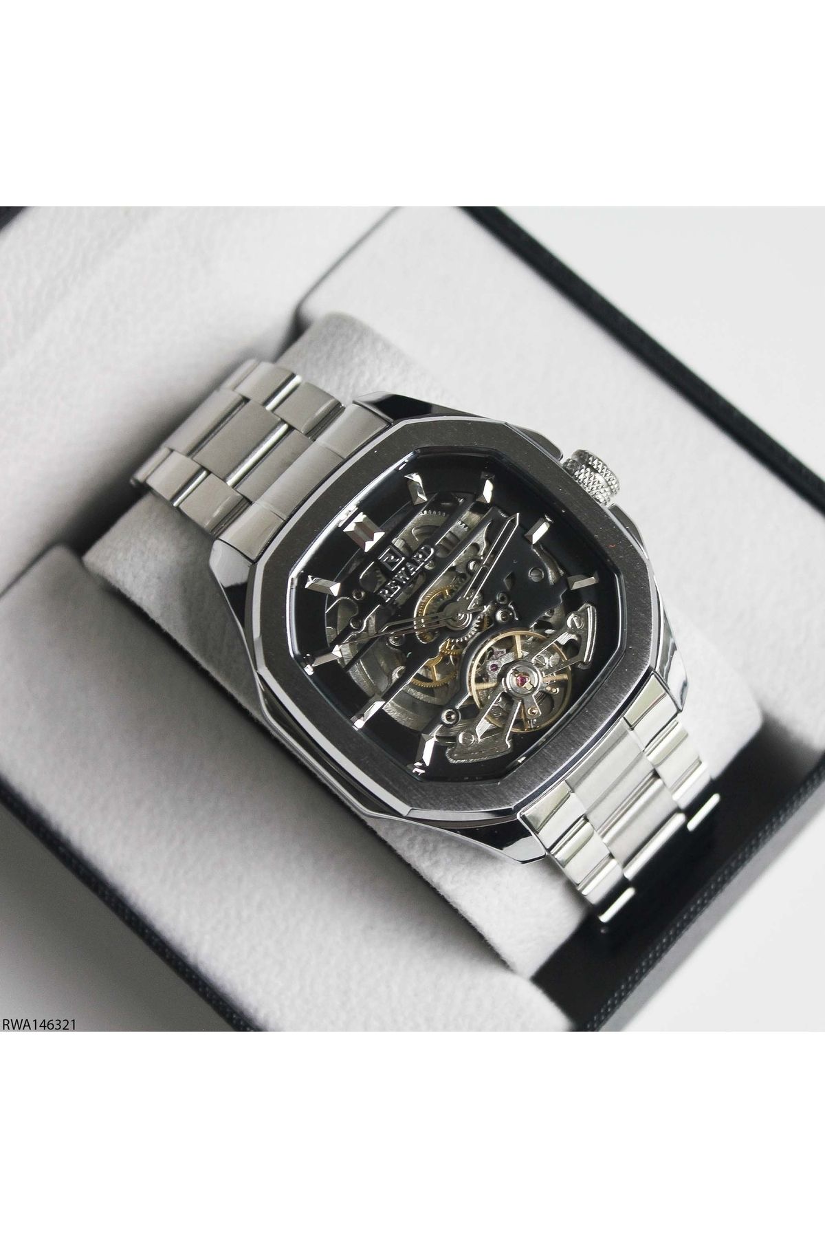 Reward-Rwa 146321   Automatic Men's Wrist Watch with Steel Band 4