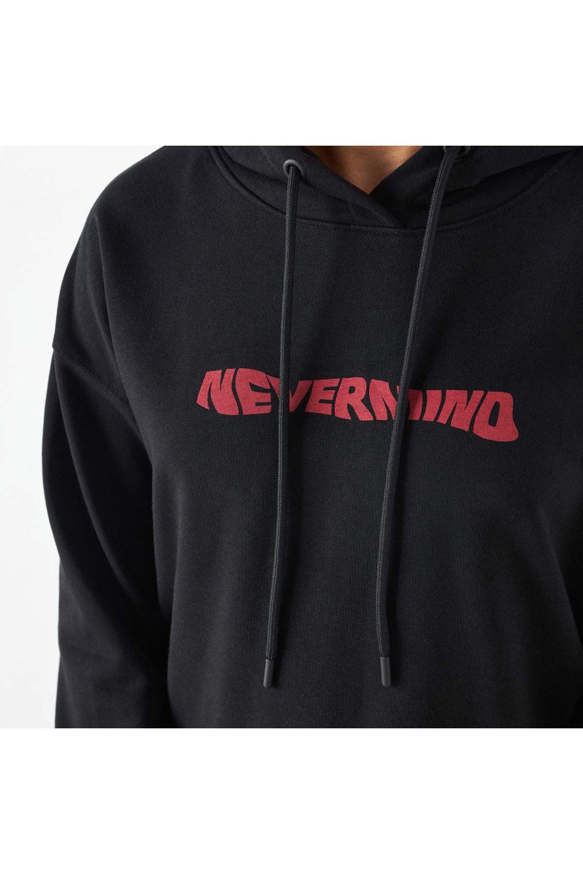 SP Characters-Nirvana Print Hooded Sweatshirt With Long Sleeves 4