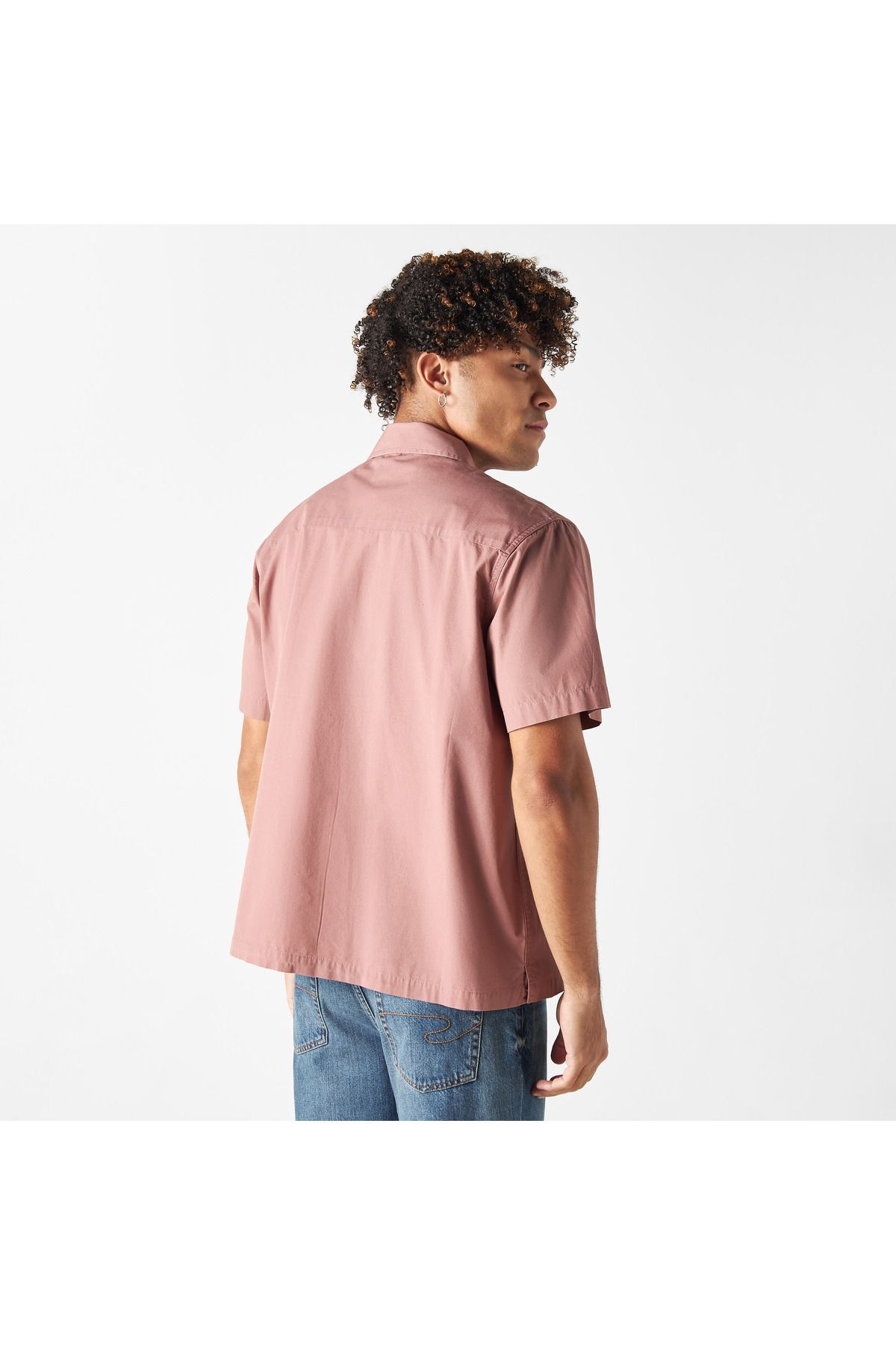 Lee Cooper-Camp Collar Shirt With Pockets 3