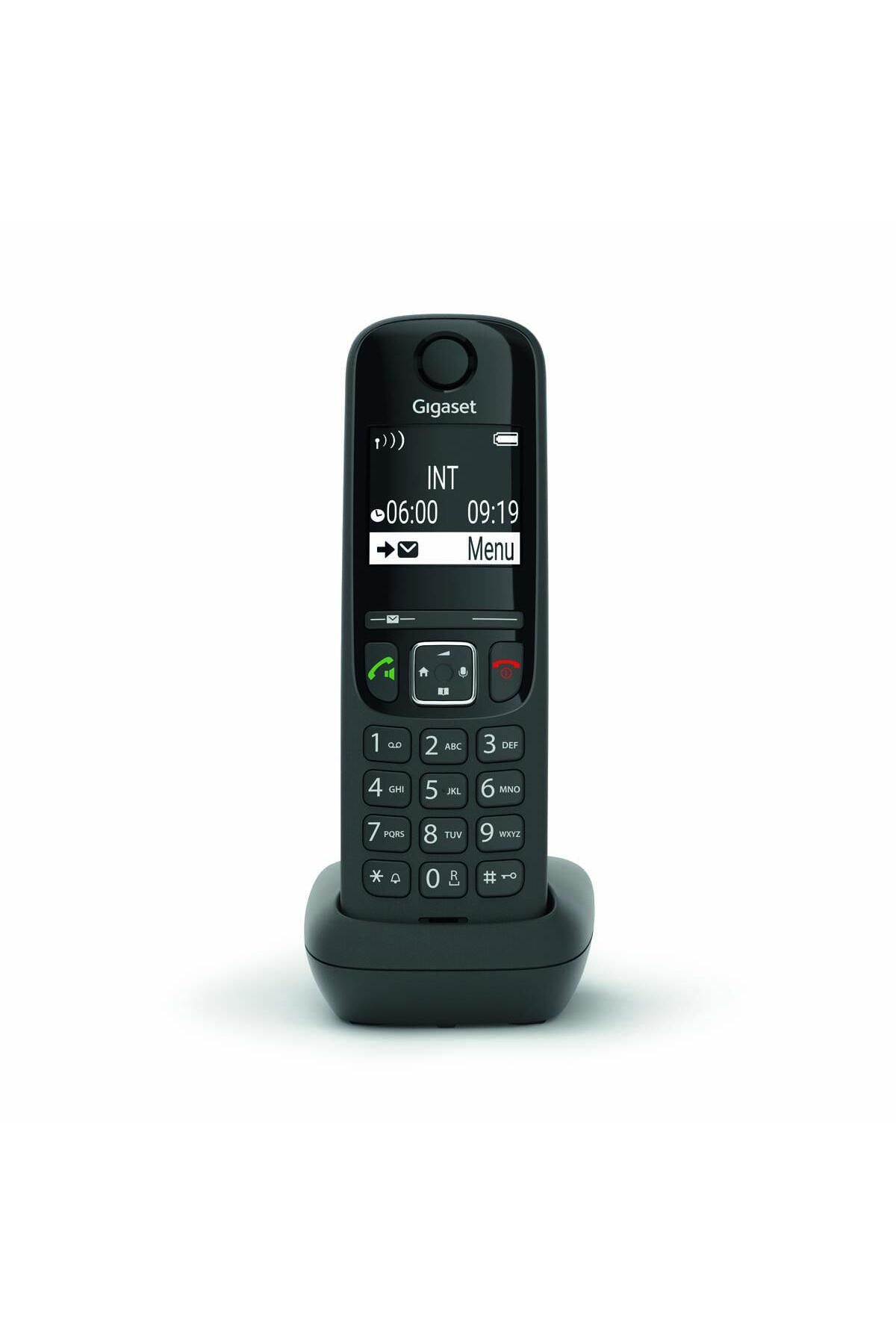 GIGASET AS690IP Dect Kablosuz Telsiz Telefon Siyah