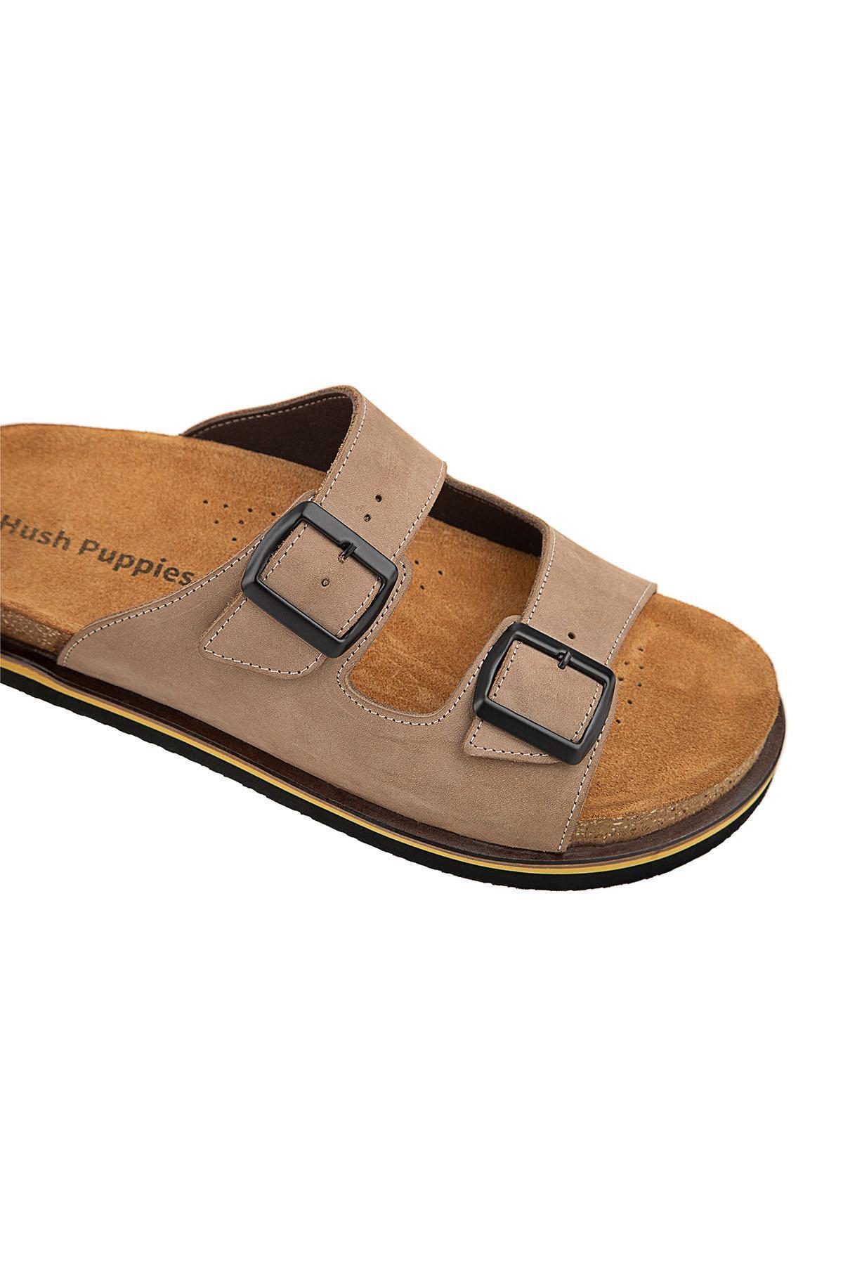 Hush Puppies-Brasa Anatomical Sole Genuine Leather Men's Slippers 3
