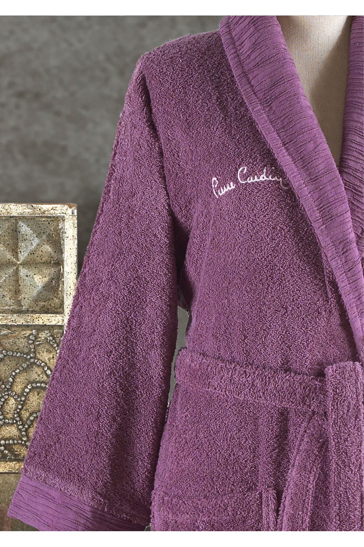 حوله پالتویی زنانه راسته | پیر کاردین Pierre Cardin WVABST25PC - تصویر 5