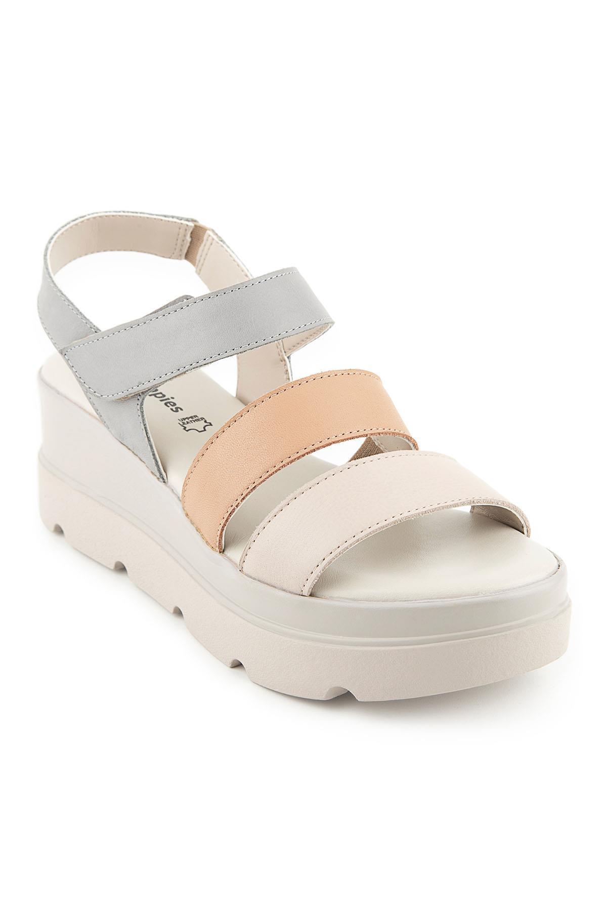 Hush Puppies-Podporo Anatomical Sole Genuine Leather Women's Sandals 2