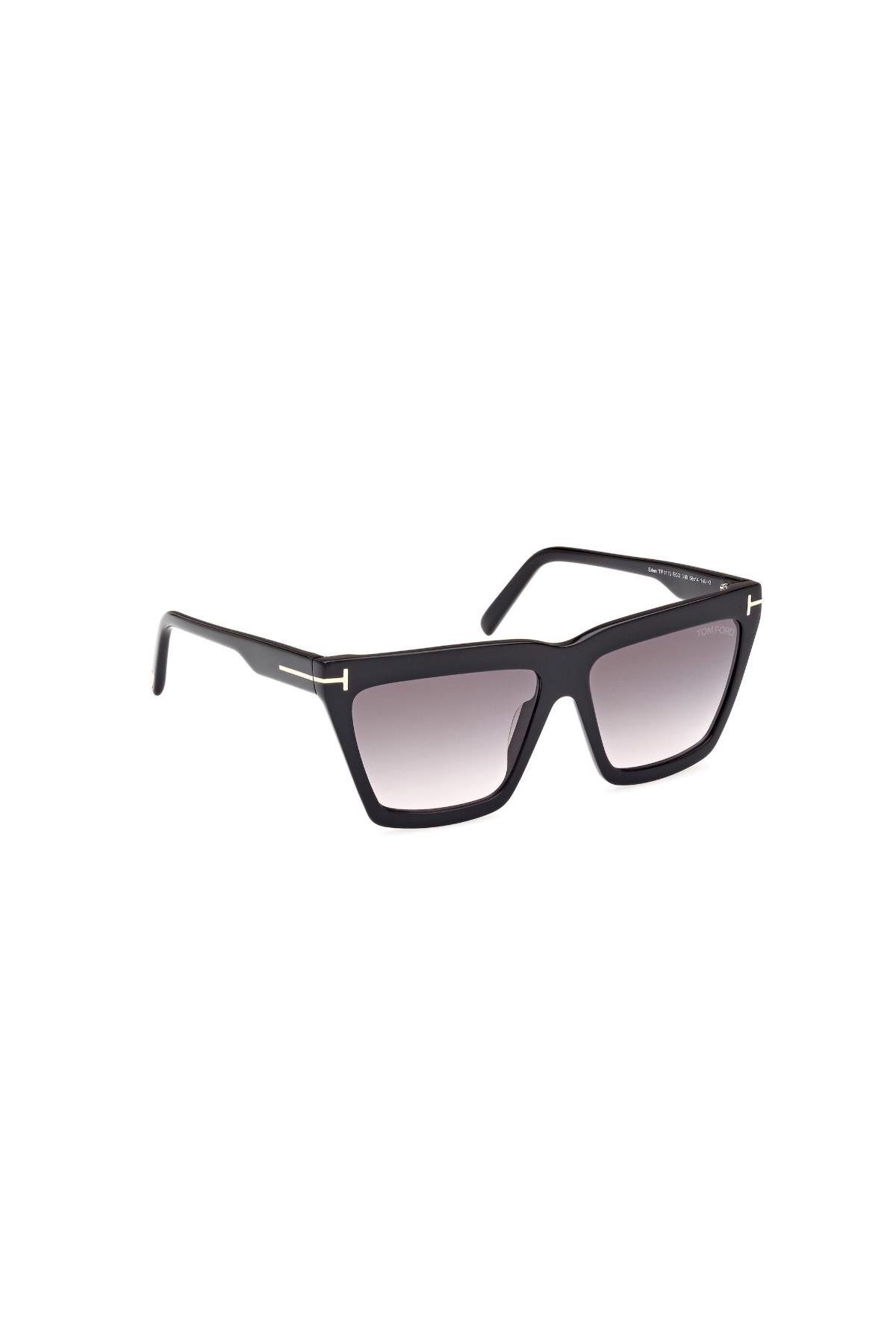عینک آفتابی مشکی زنانه و S 01B 56 یونیسکس Tom Ford