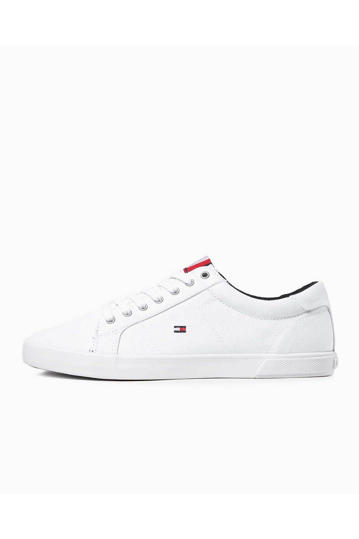 Tommy Hilfiger-Kultowe długie sznurowane trampki męskie 8