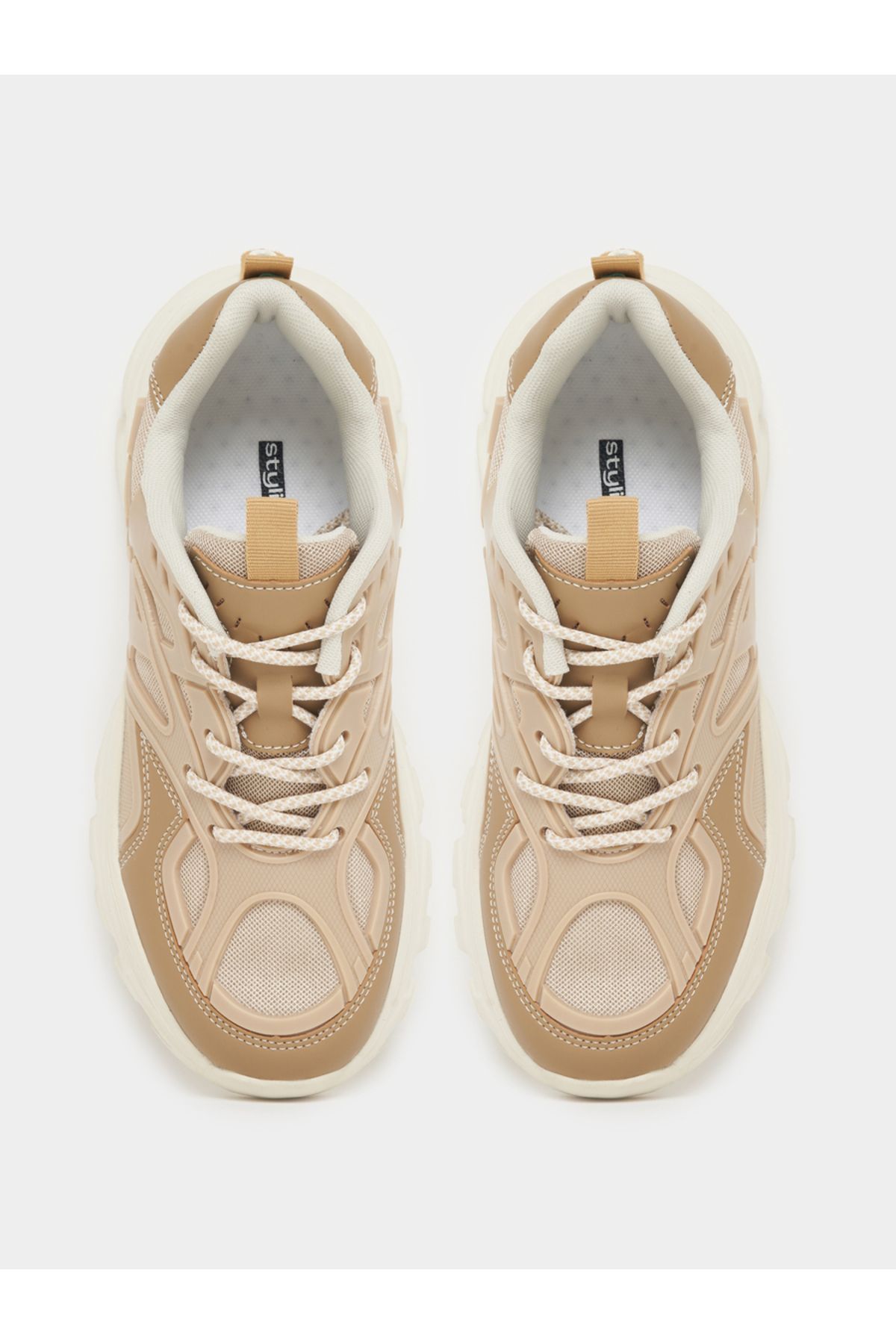 Styli-Super Chunky Web Design Sneakers 5