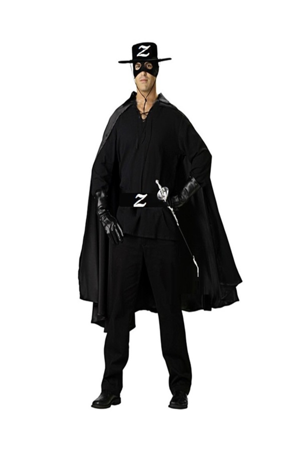 YÜSÜ Yetişkin Zorro Kostümü