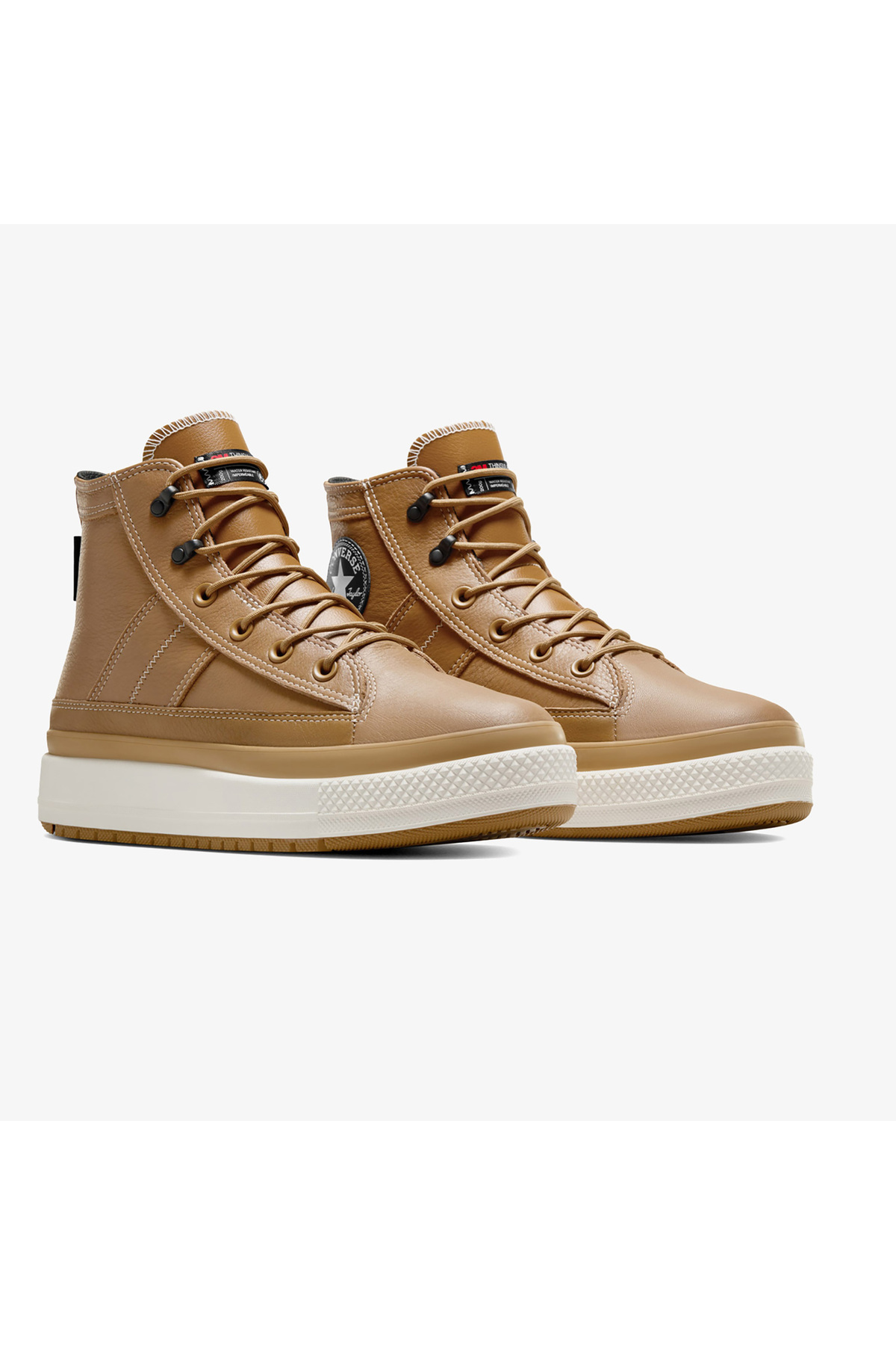 Converse Chuck Taylor All Star Equip Unisex Kahverengi Deri Bot görsel 2