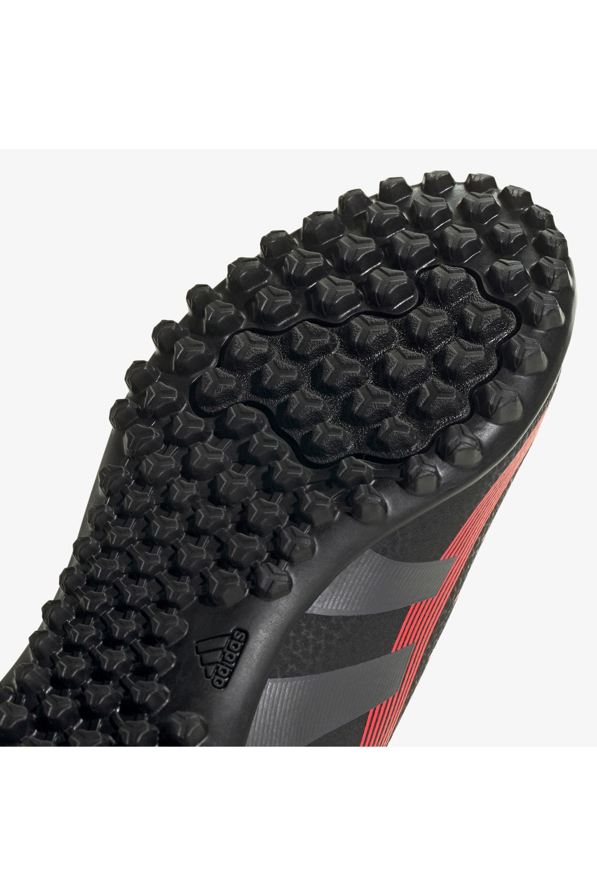 adidas-Predator Club Tf Kids Black Astroturf Field Shoes (Id3807) 8