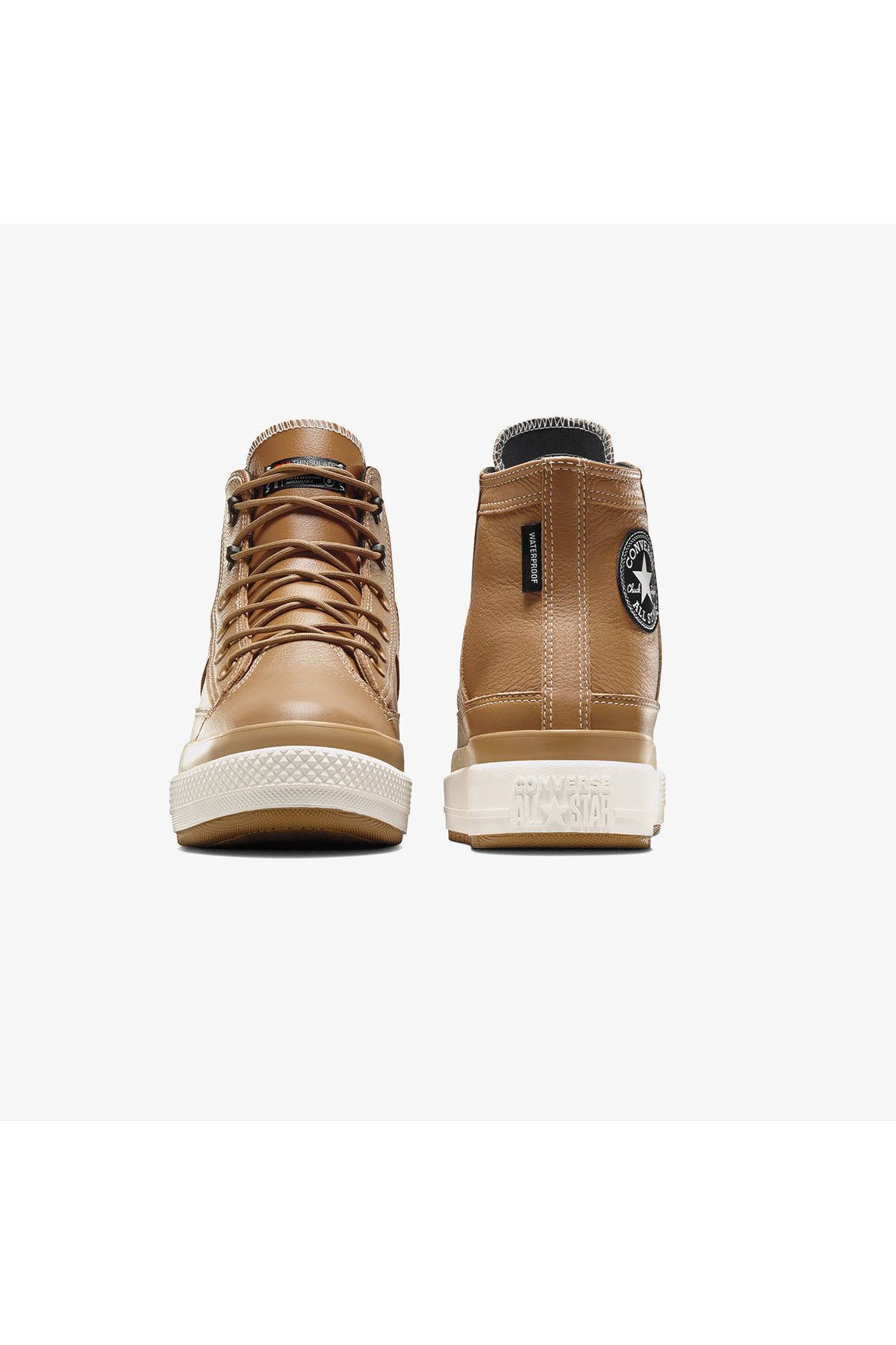 Converse Chuck Taylor All Star Equip Unisex Kahverengi Deri Bot görsel 3