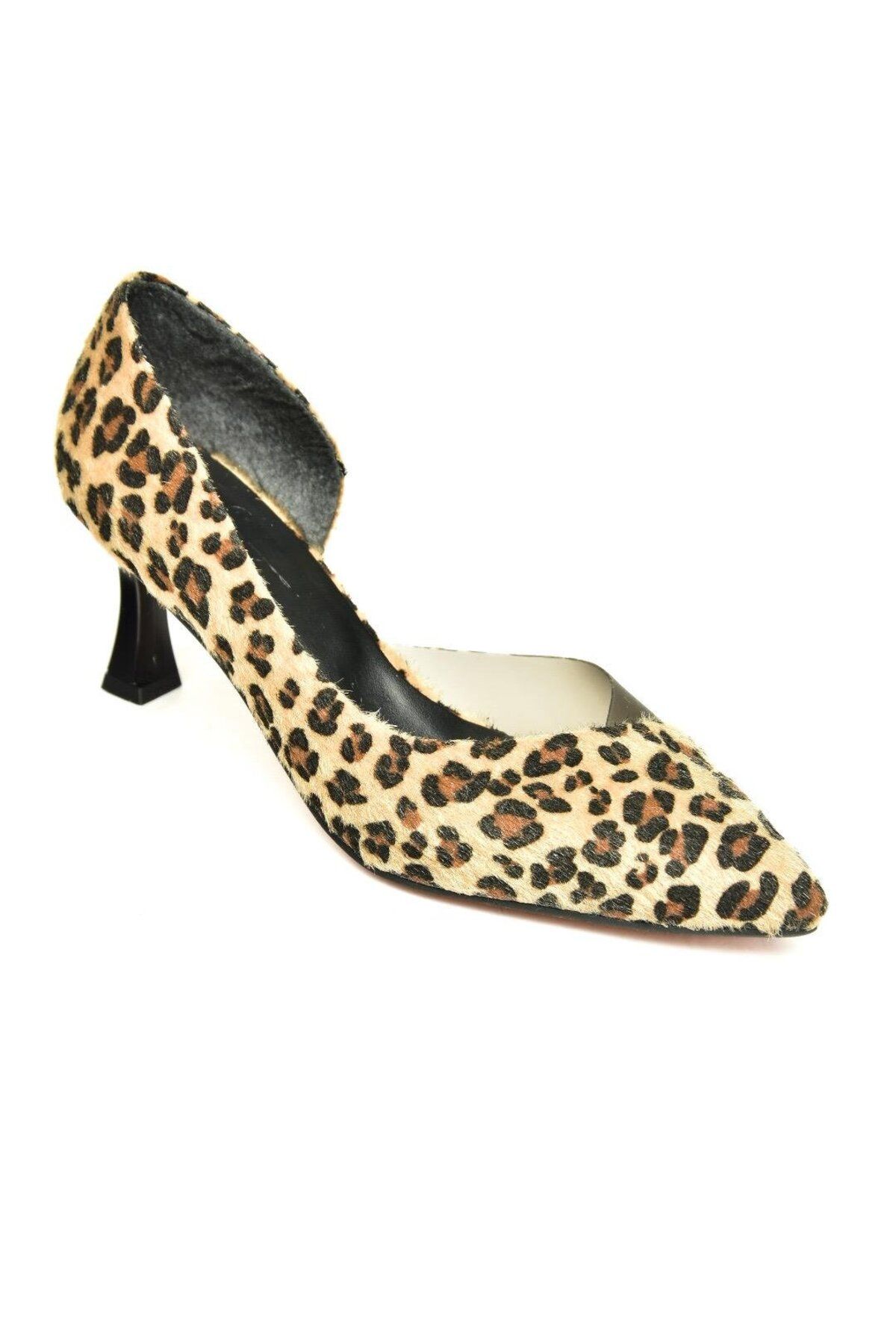 Fox Shoes-U 676035302   Leopard Wildleder Absätze Damen Schuhe 6