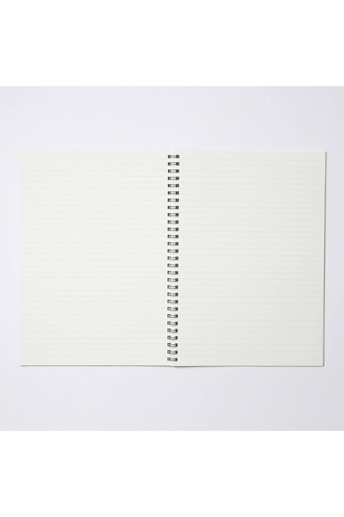 Muji Kalın Kapaklı Çizgili Telli Defter B5