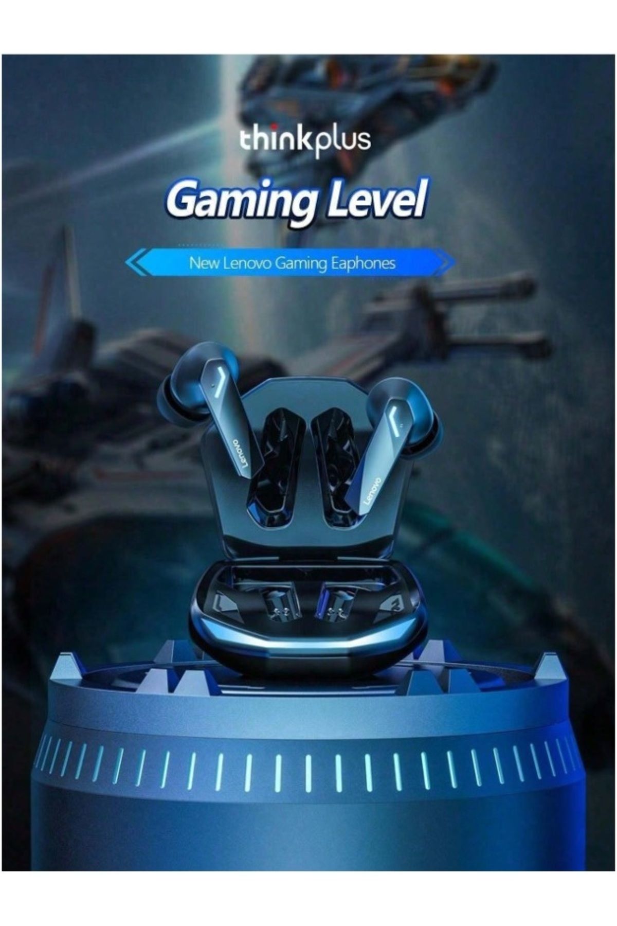 LENOVO-Thinkplus GM2 Pro True Wireless BT Gaming Headphones In-T5.3 Chip Game Music Dual Mode Low Delay 3
