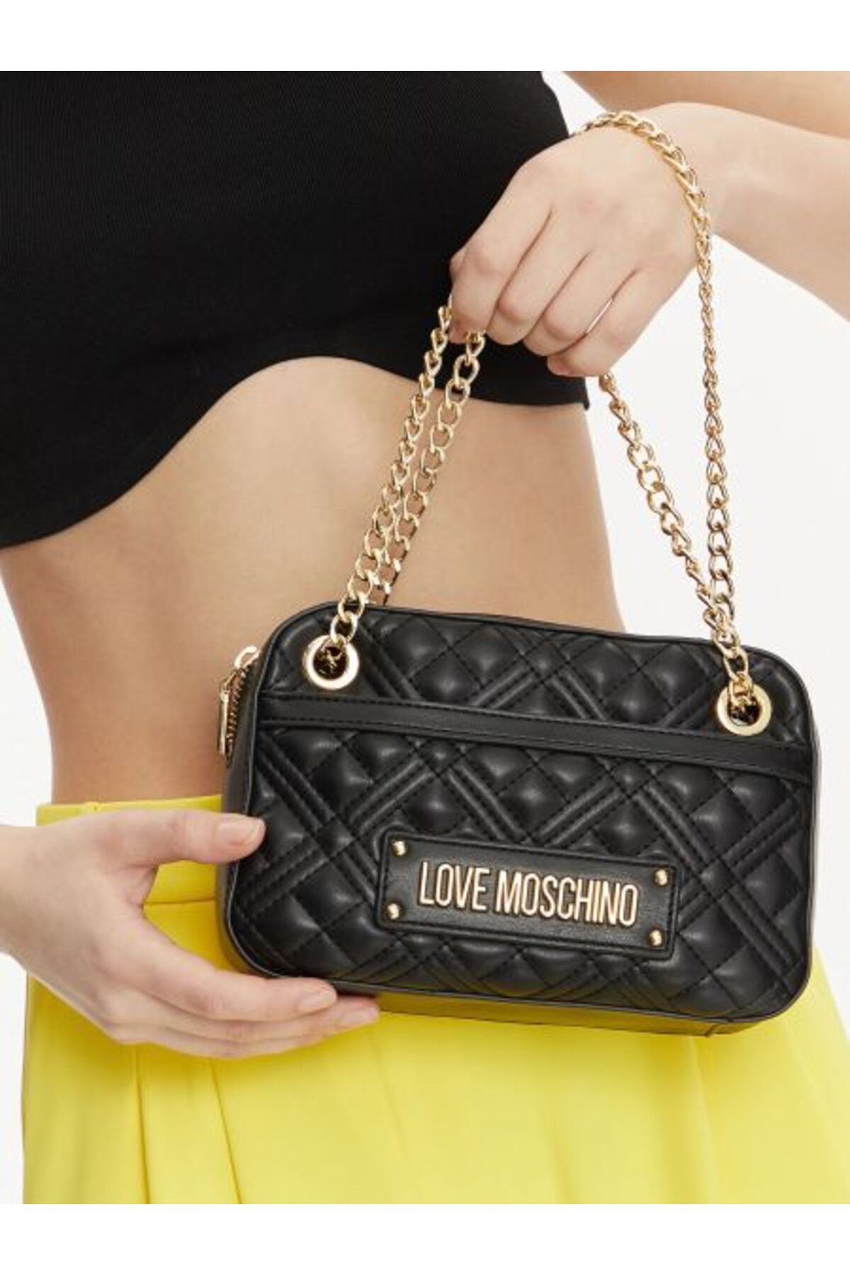 Love Moschino-Rossi Borsa Quilted Pu 5