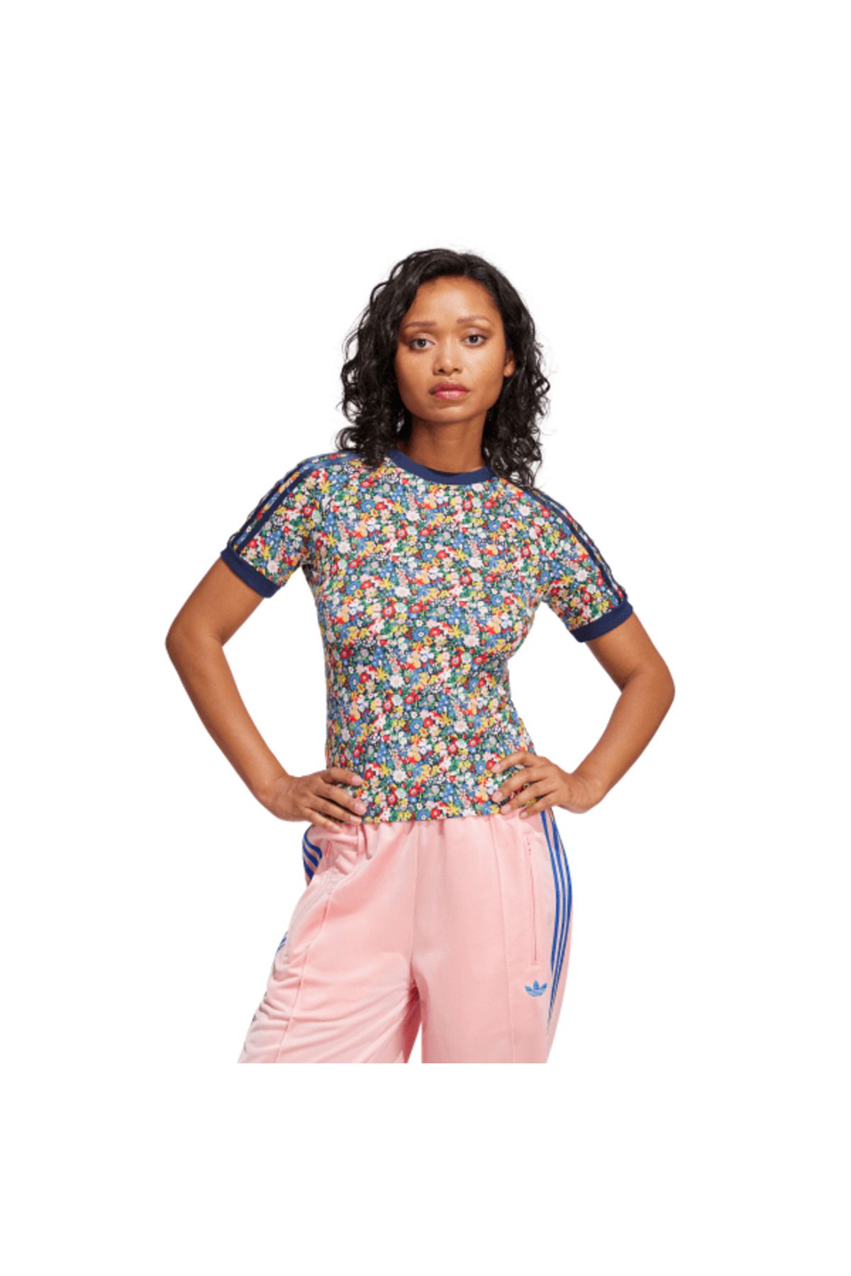 adidas-Adi̇das Women's T-Shirts Liberty Cali t Jc7776 3