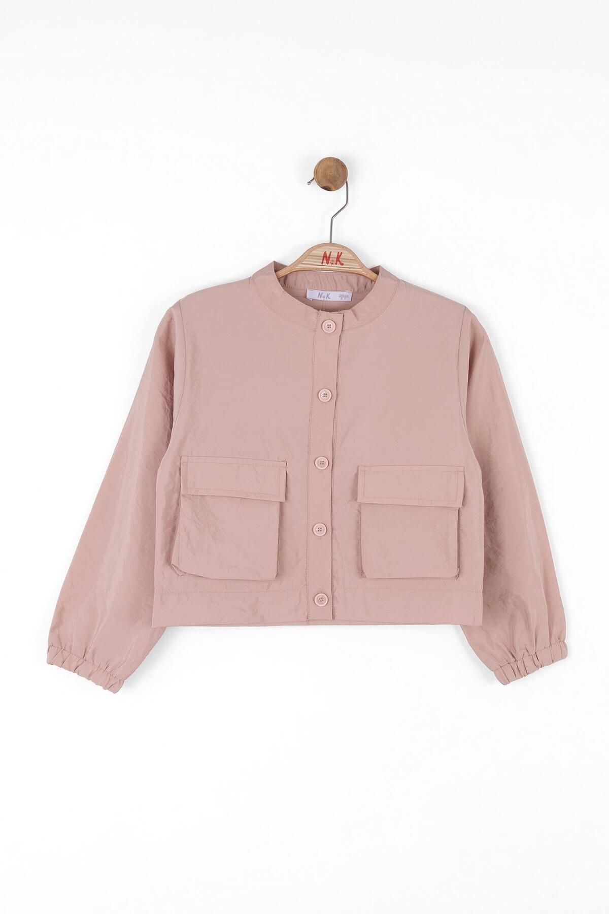 NK-Girl's Rose Jacket 8-14 Years Powder 2