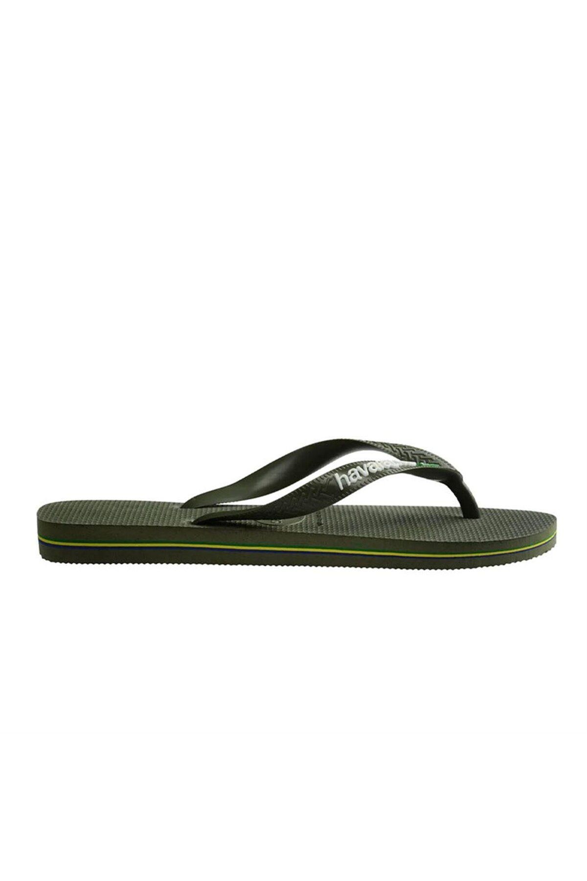 Havaianas-شبشب رجالي - شعار البرازيل FC، أخضر 4110850 -3058 1