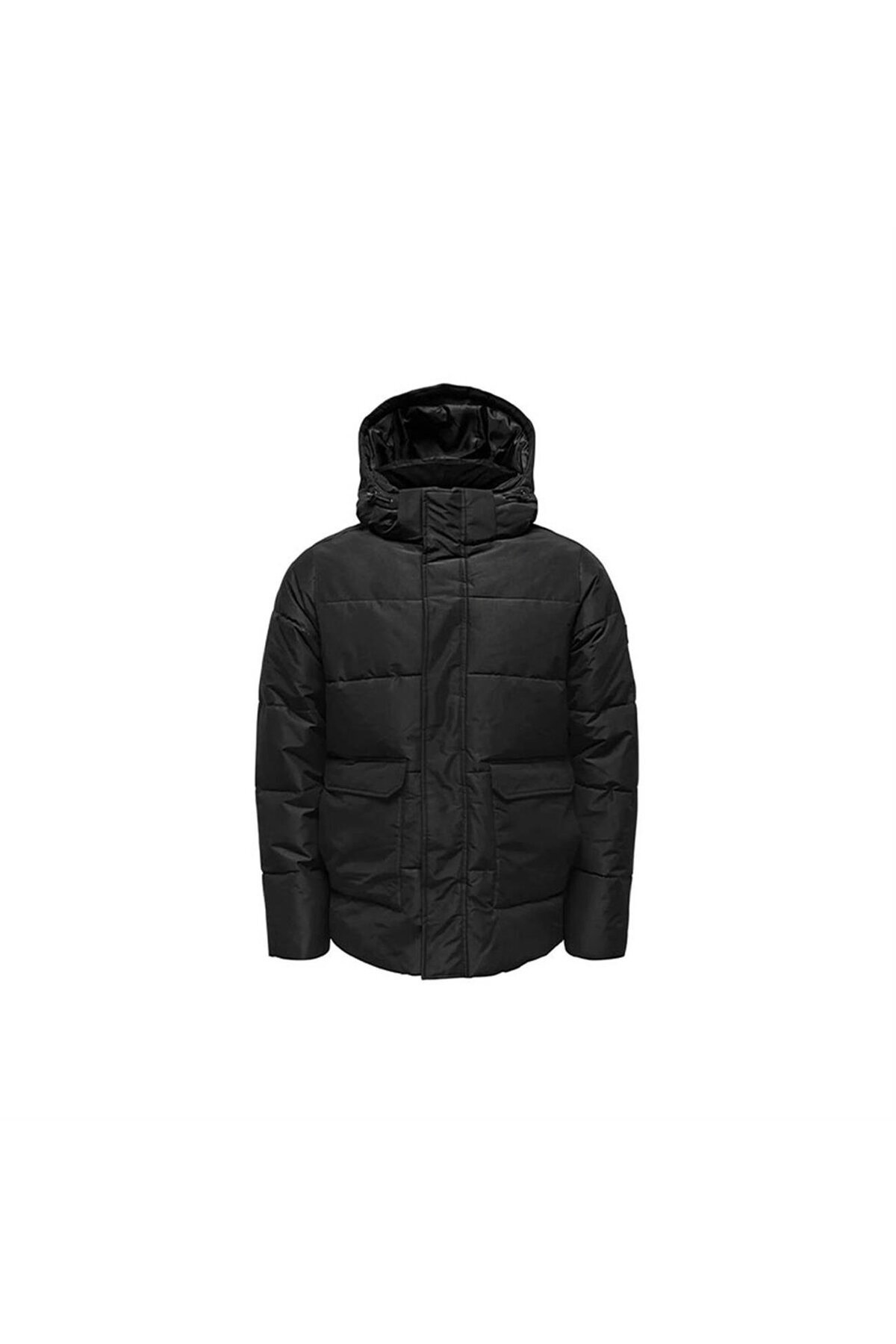 کاپشن Onscarl Life Quilted Noos Otw کت مردانه 22025825 مشکی ONLY