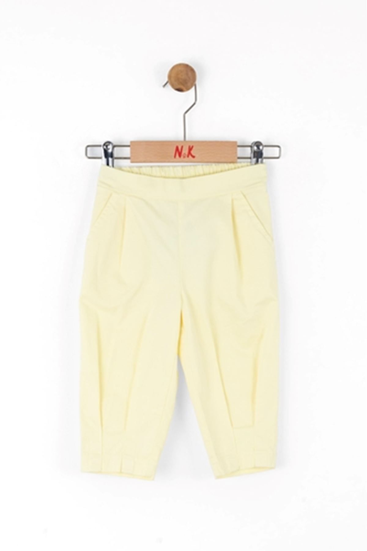 nk kids-Pastel Cola Pants - Yellow 1/4 1