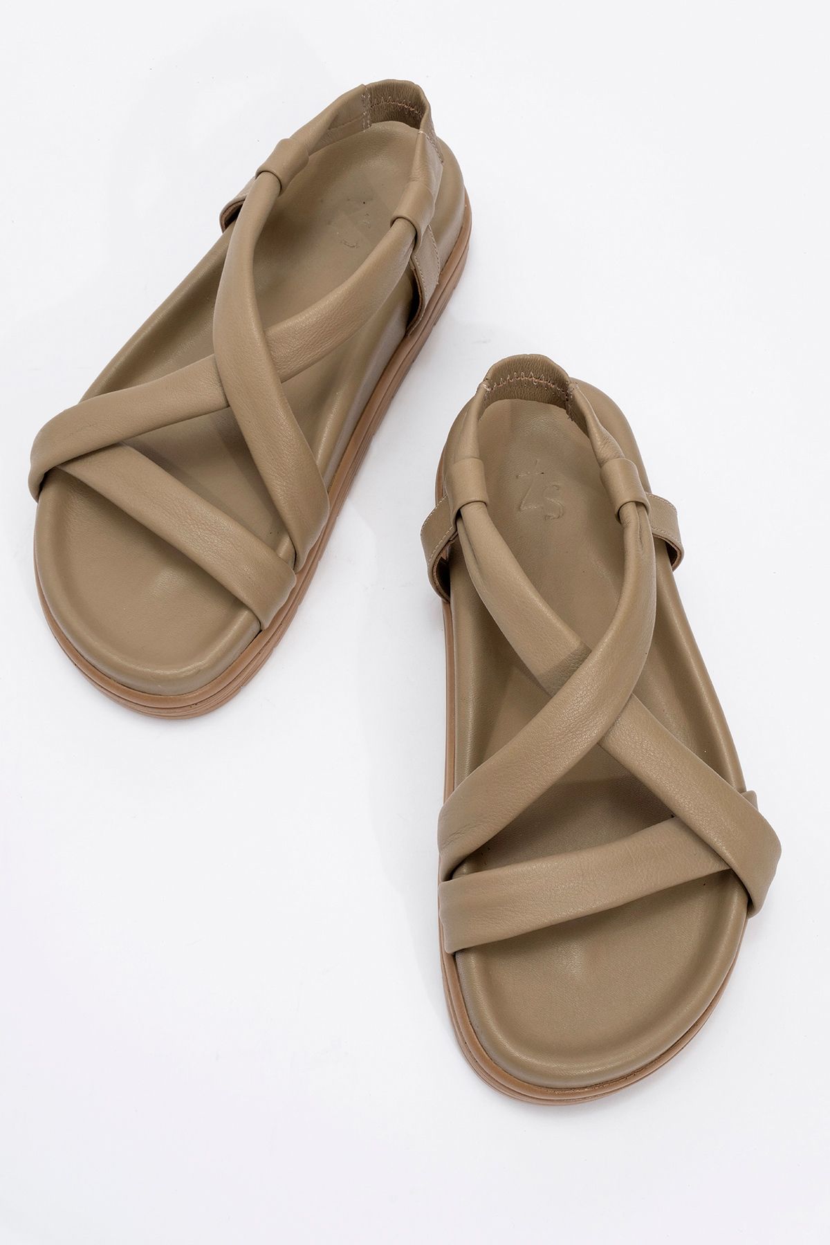 Zeynep Sıradağlı-Leather Sandals - Valenita Kum 7