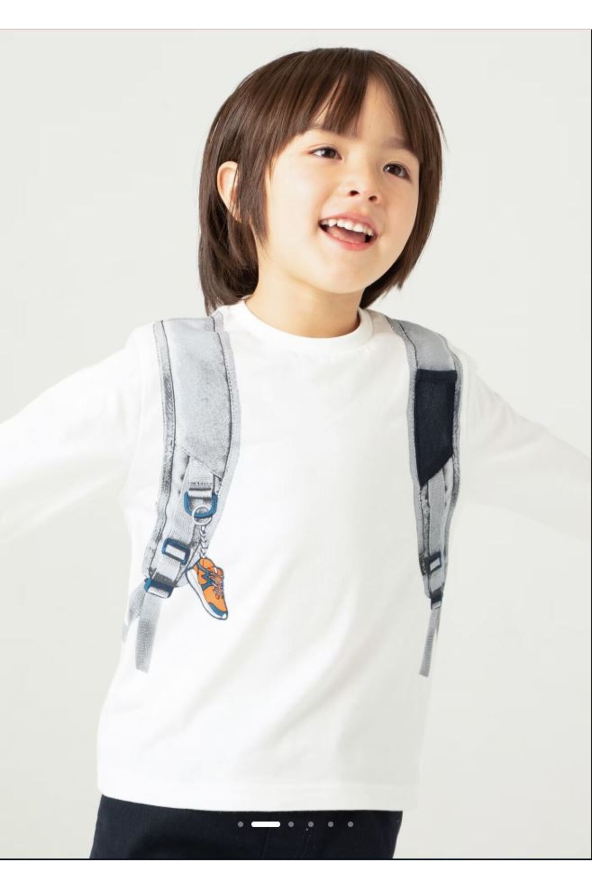 Mayoral Erkek Çocuk Sırt Çantası Baskılı Uzunkol sweatshırt 4049 fotoğrafı 3 (önizleme)