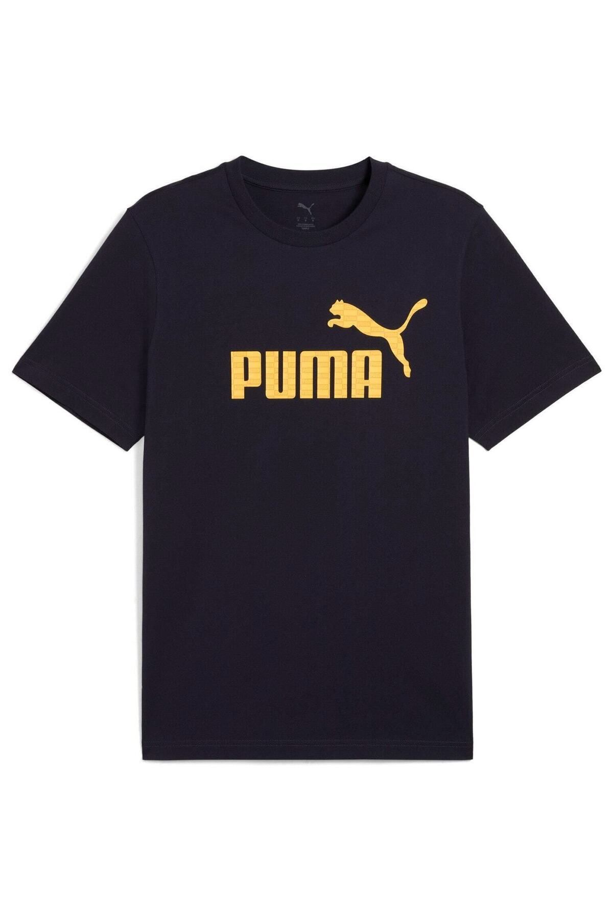 Puma-T-shirt Puma United Tee, Black, Men 4