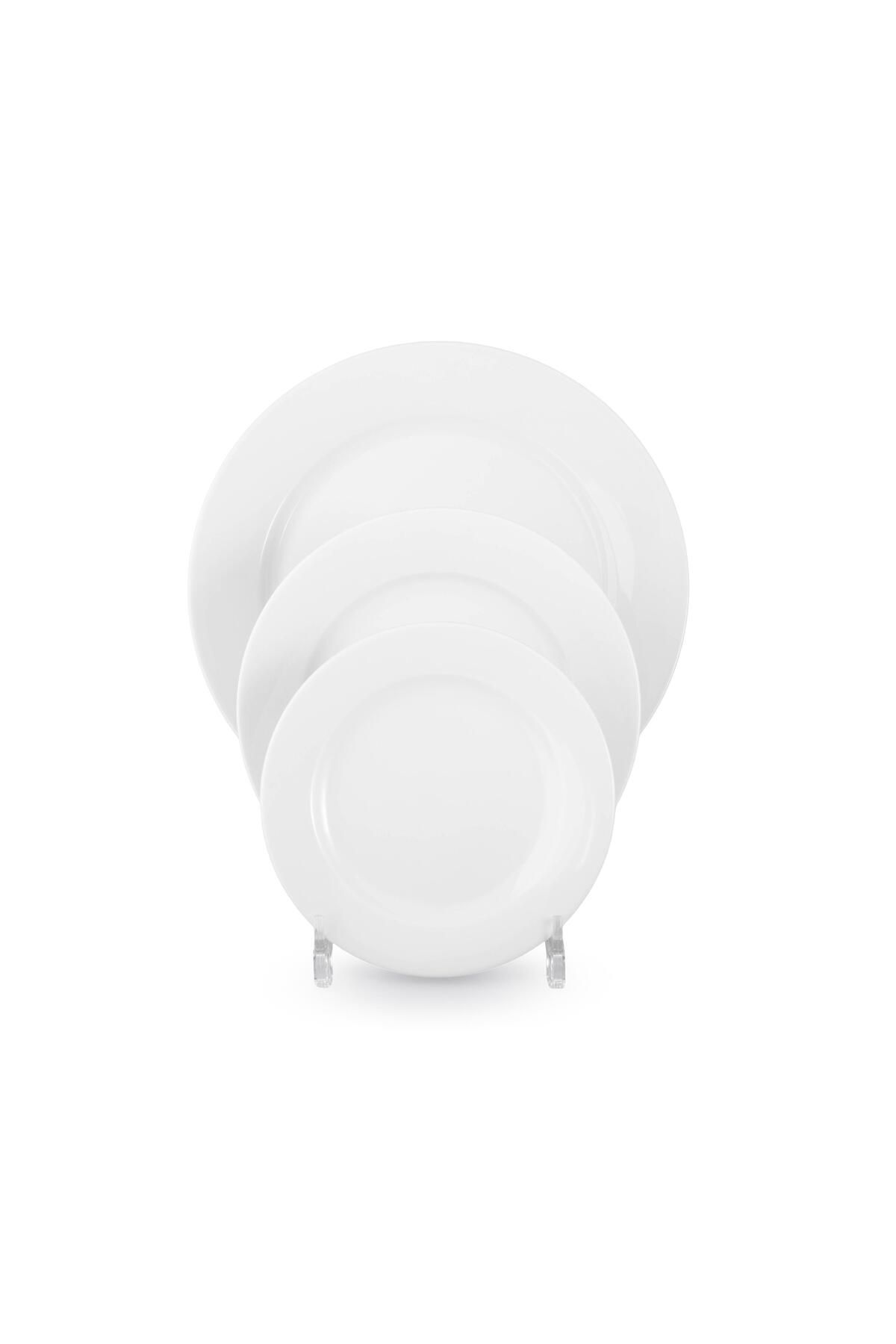 Dania-30-piece white dinner set serves 6 people 4
