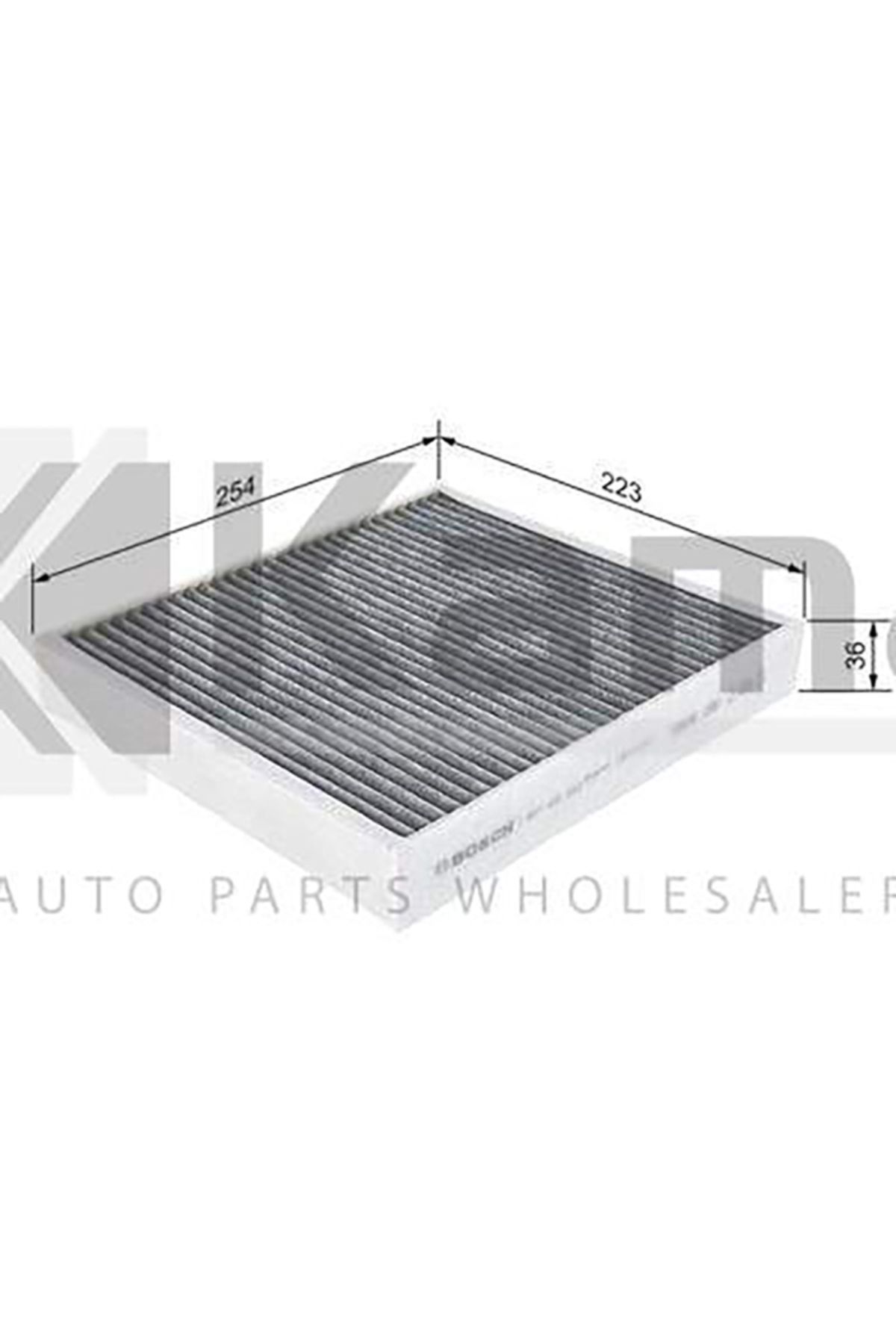 Bosch 6Q0819653 POLEN FİLTRESİ (KARBONLU) VW POLO / SEAT CORDOBA / SKODA FABIA / PORSCHE PANAMERA 10-