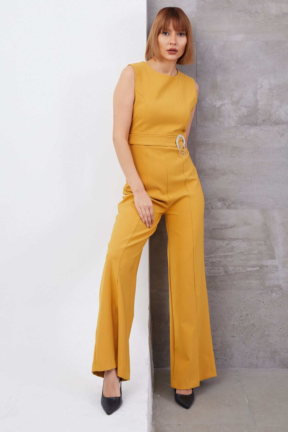 DPARİS-Belted Jumpsuit 1