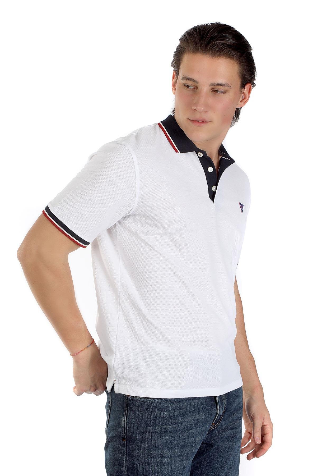 تی شرت مردانه راسته آستین کوتاه | لی کوپر Lee Cooper 24YD19000057 - تصویر 2