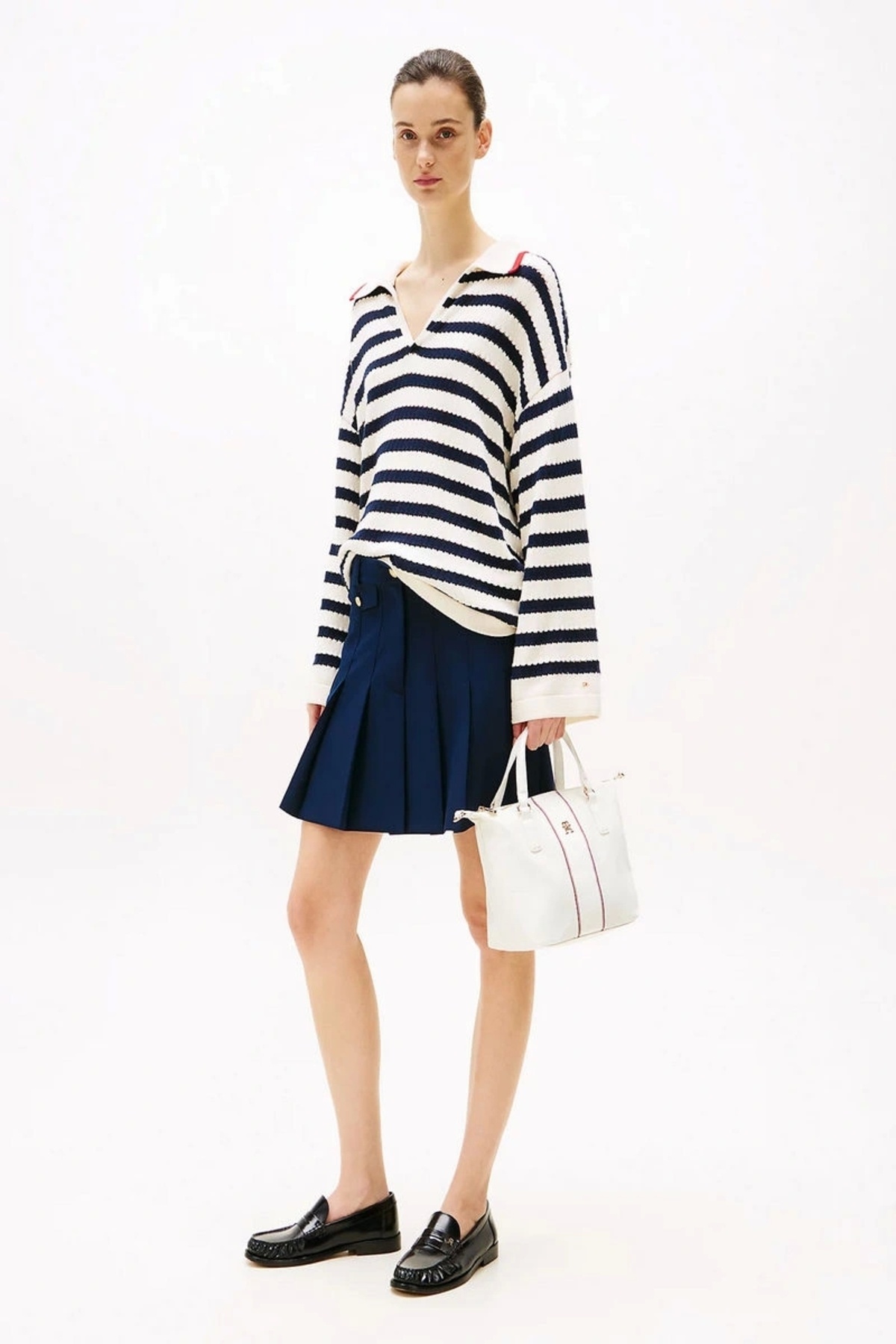 Tommy Hilfiger-Női Cross Strap Cream táska 5