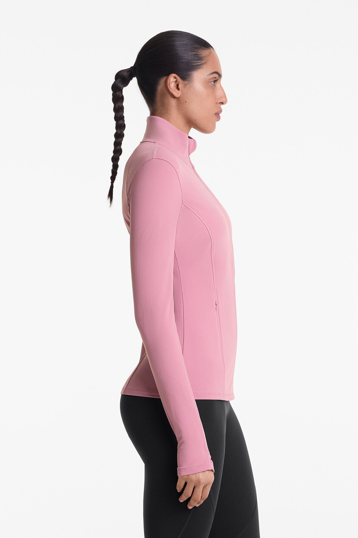 Oysho-Light warm long technical running jacket 7