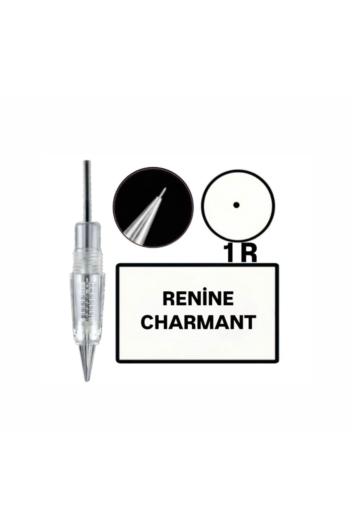 İthalSepeti 1 Adet ( Renine - Charmant - R1 ) Kalıcı Makyaj Cihazı Değiştirilebilir Kartuş Uç (İğne