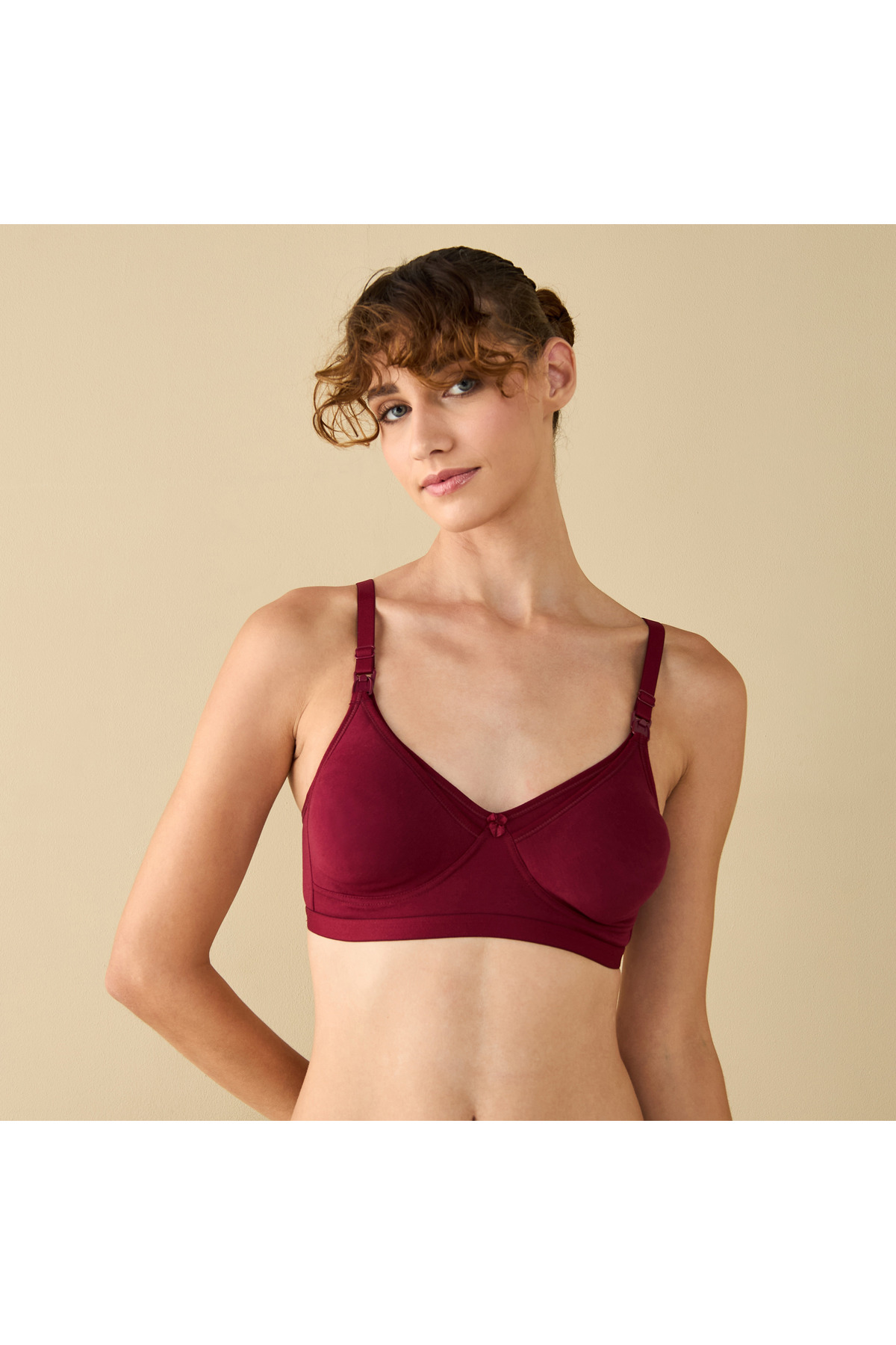 FAV-Nursing Bra with Hook and Eye Closure 1