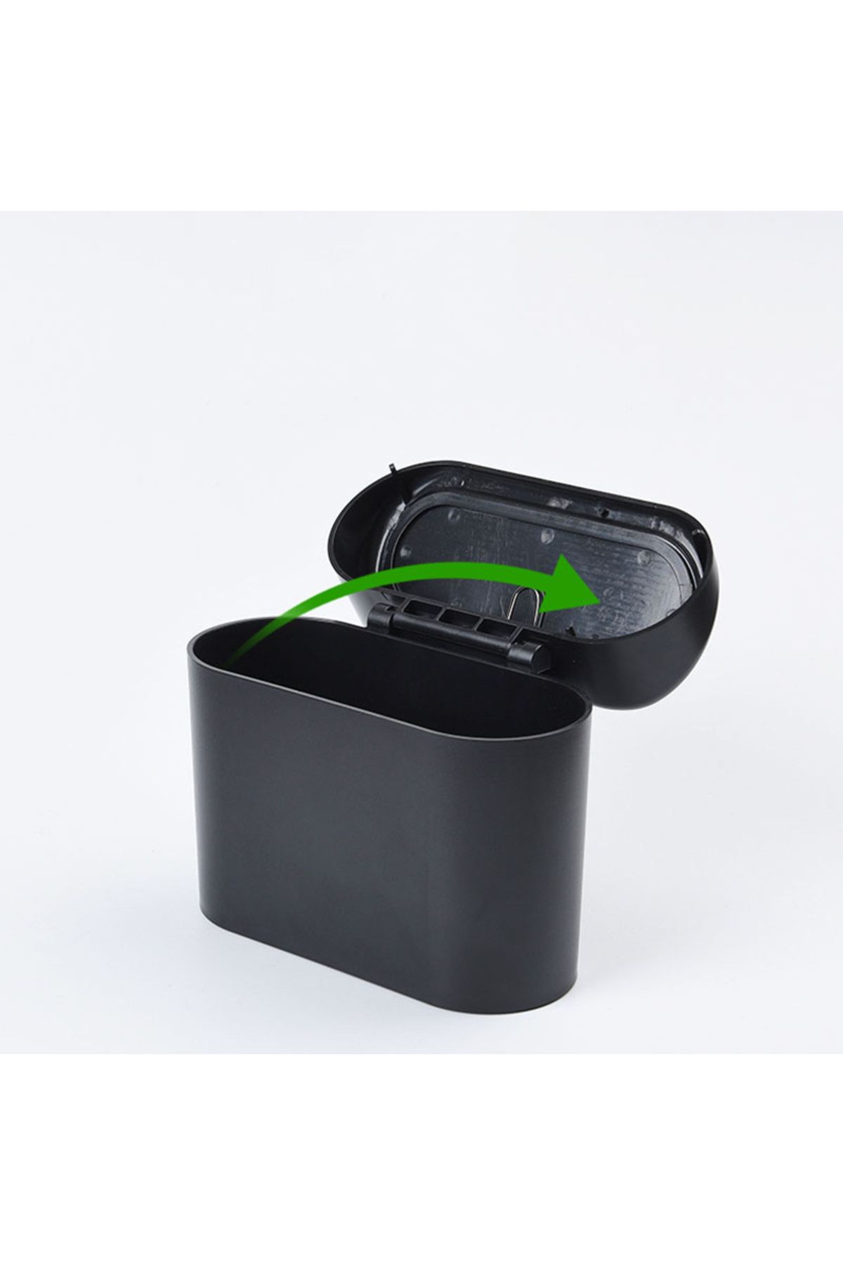 Choice-Car Trash Bin Hanging Vehicle Garbage Dust Case Storage Box Plastic Pressing Square Trash Can Typ... 6