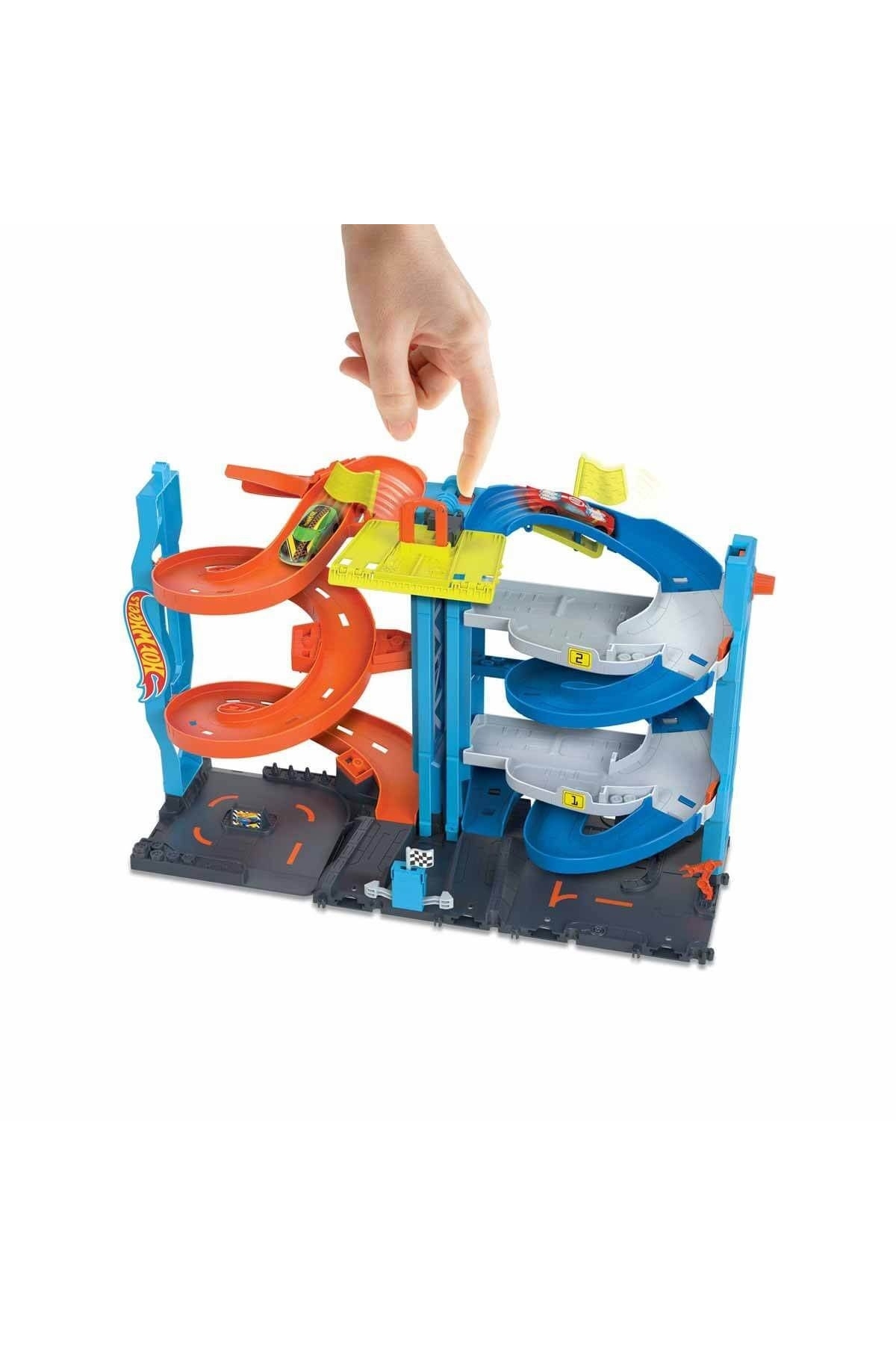 HOT WHEELS HKX43 Hot Wheels Heyecanlı Yarış Kulesi fotoğrafı 3 (önizleme)