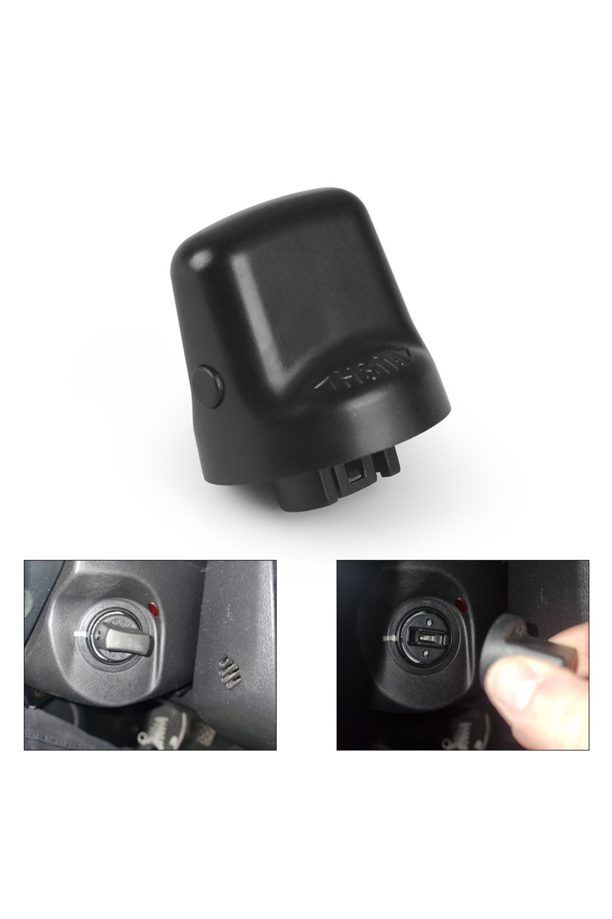 Choice-For Mitsubishi Lancer Outlander Keyless Ignition Start Switch Knob Cap & Insert D461-66-141A-02 D... 2