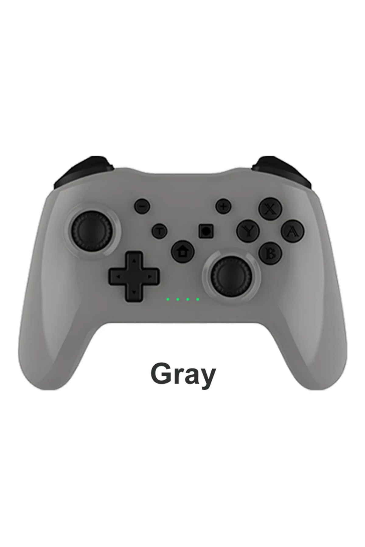 Choice-Grey GAMINJA 360°Rocker Wireless Bluetooth Controller No Latency BT Gamepad HD Vibration PC Joystick 1