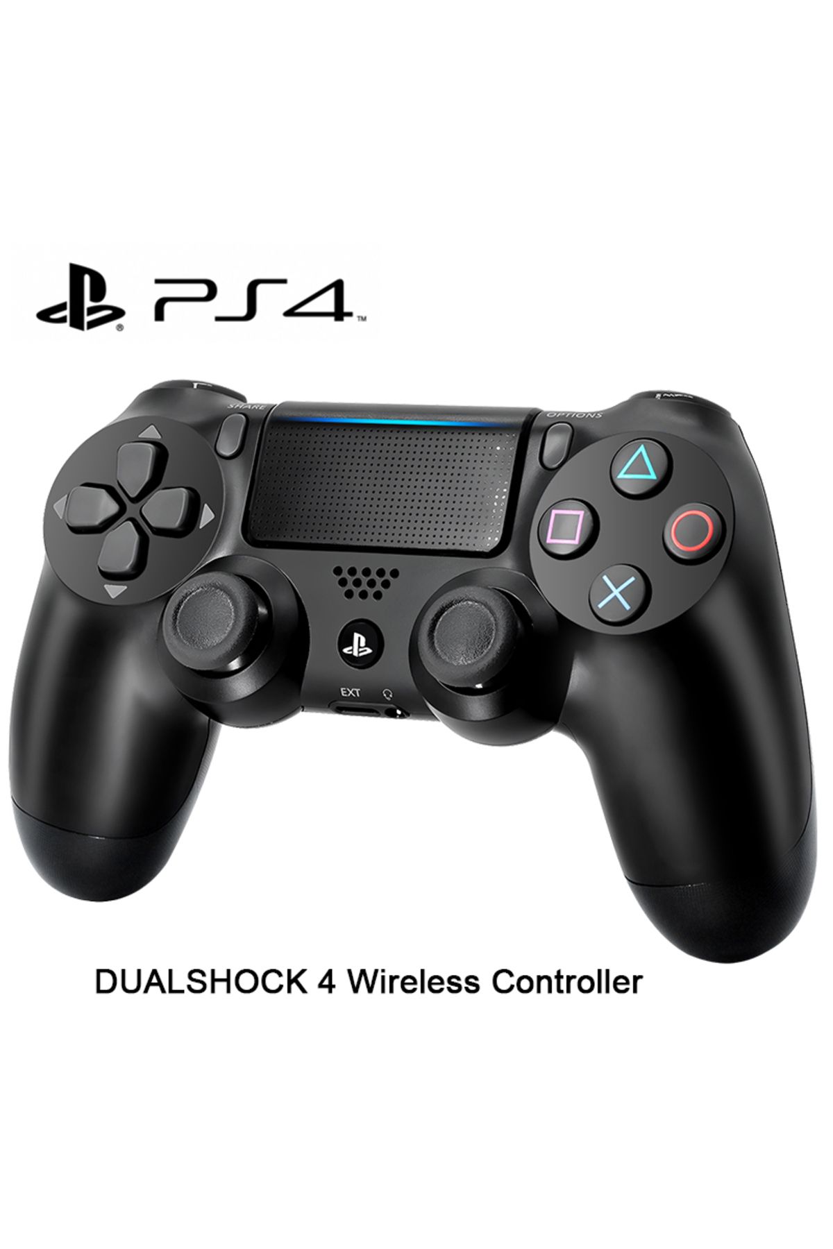 Choice-وحدة تحكم سوني بلاي ستيشن 4 الأصلية 100% باللون الأسود وحدة تحكم لاسلكية DUALSHOCK 4 لألعاب سوني بلاي ستيشن 4 1