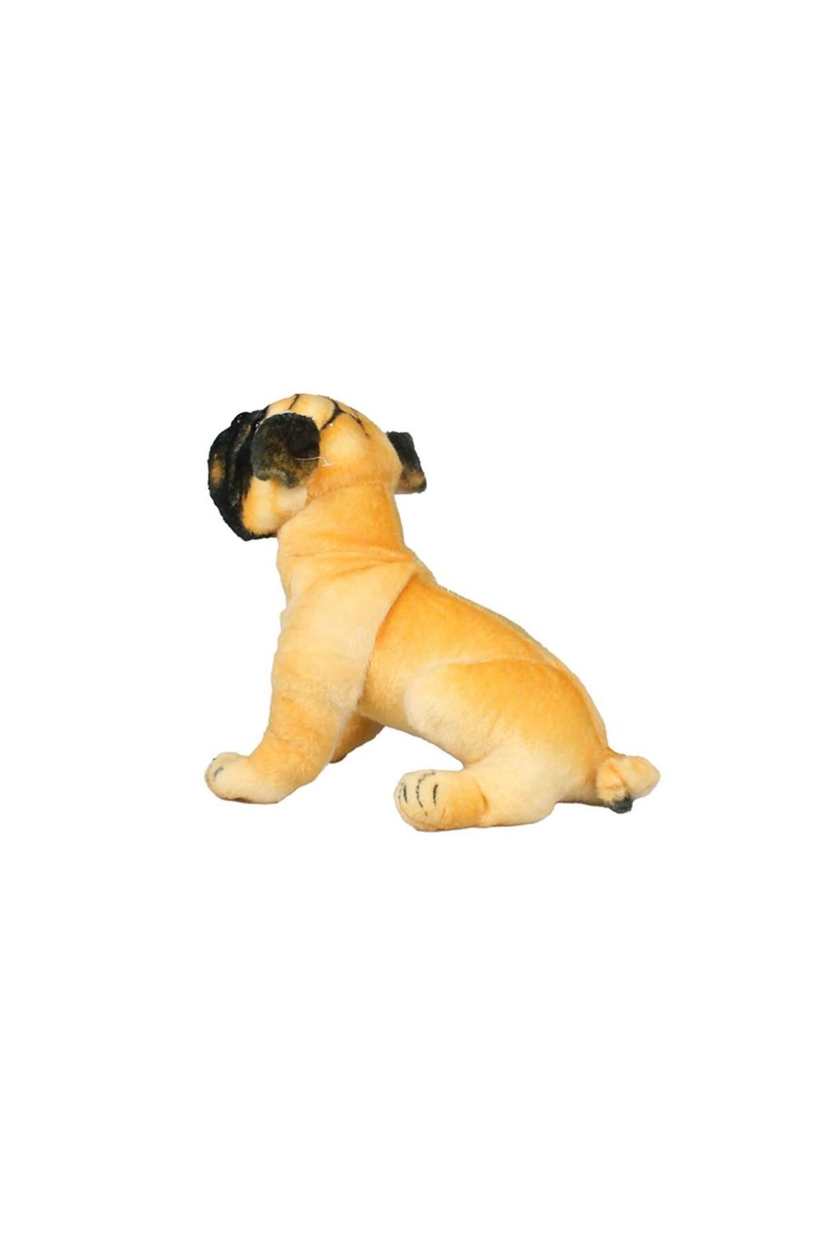 MEDUSHOP-Barking Pug Dog Plush Toy 25 cm 4