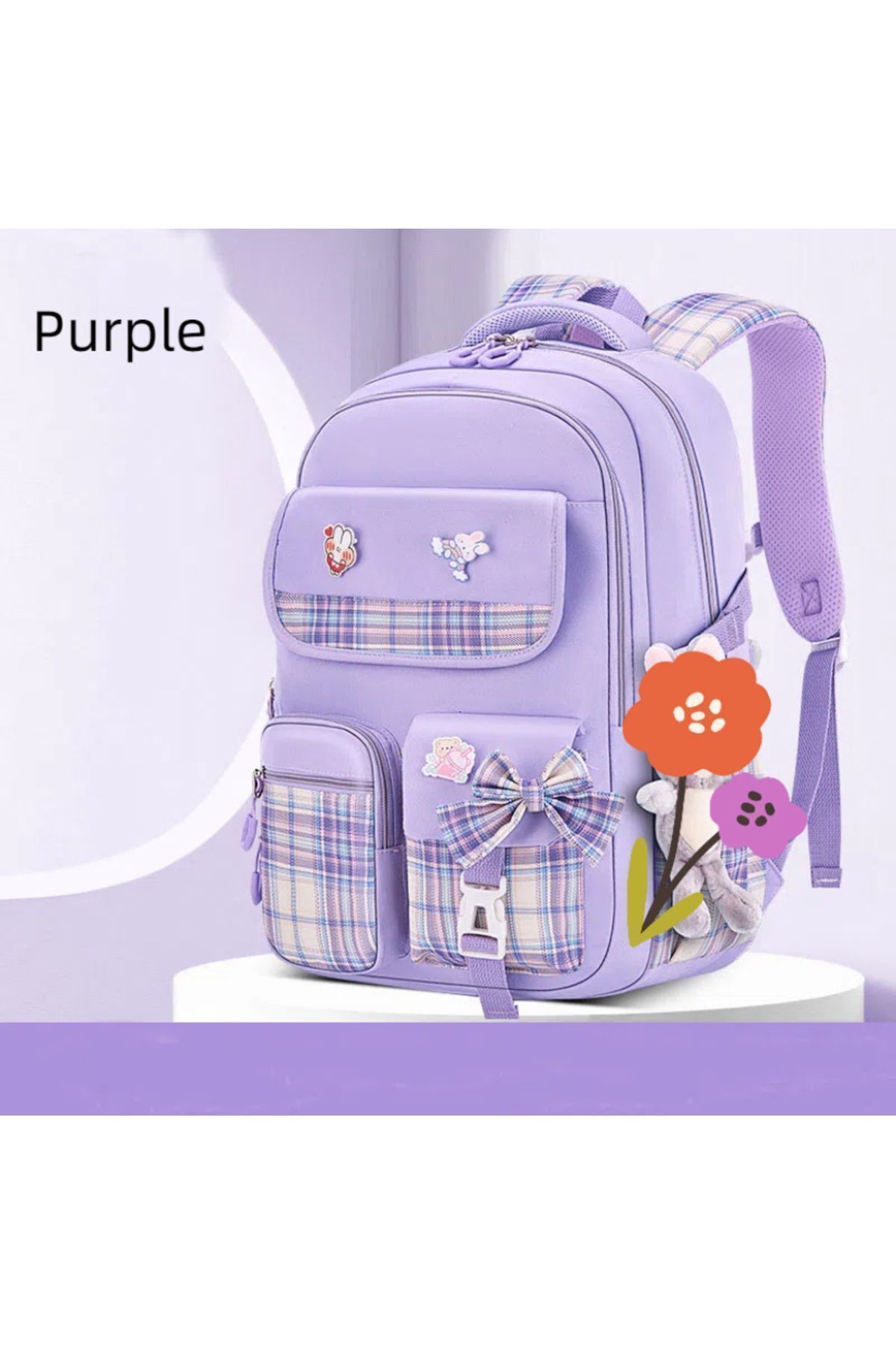 ROSECENTERBAZAAR-Backpacks Designed for School Students (Imported) 8
