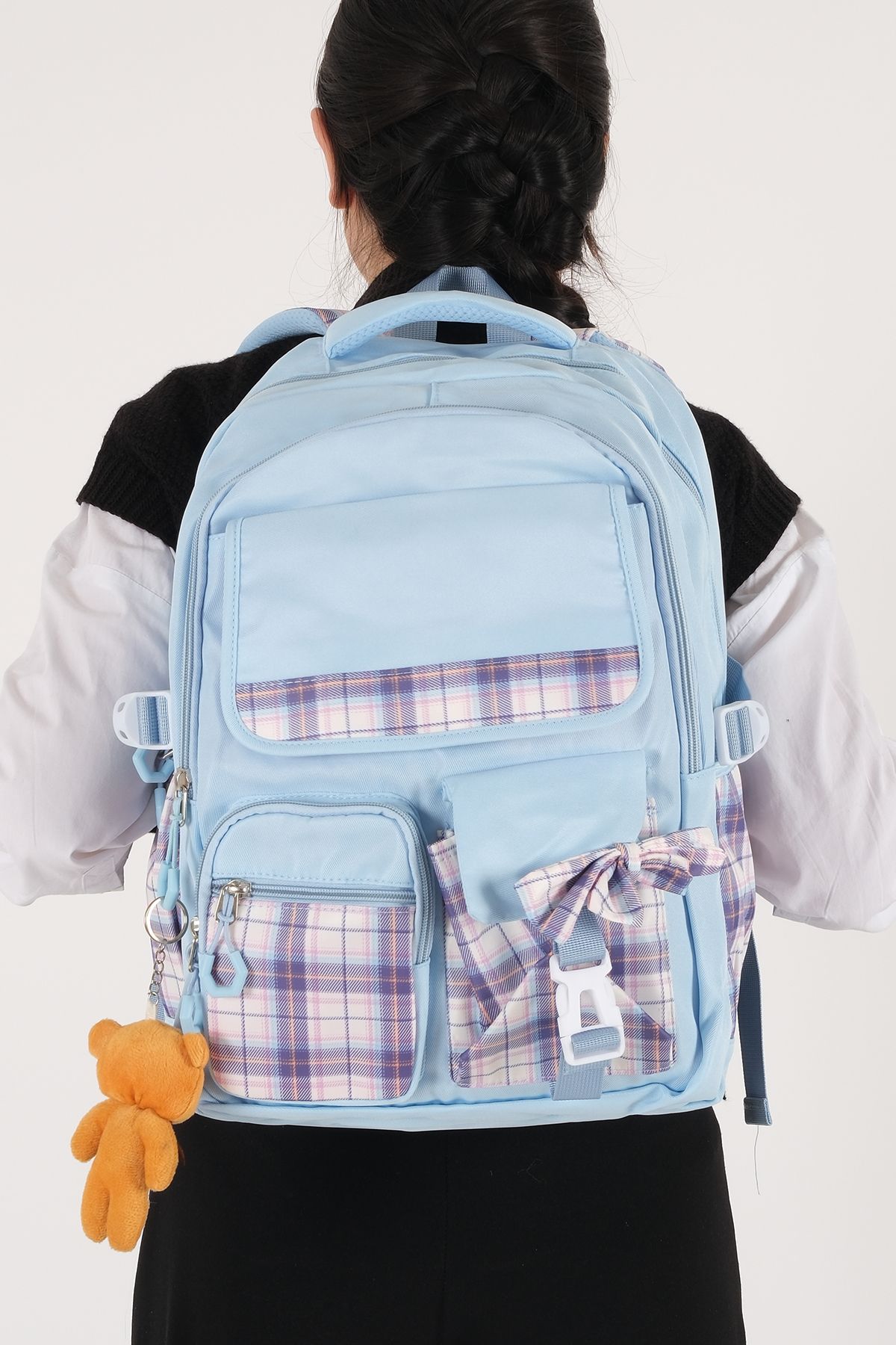 ROSECENTERBAZAAR-Backpacks Designed for School Students (Imported) 6