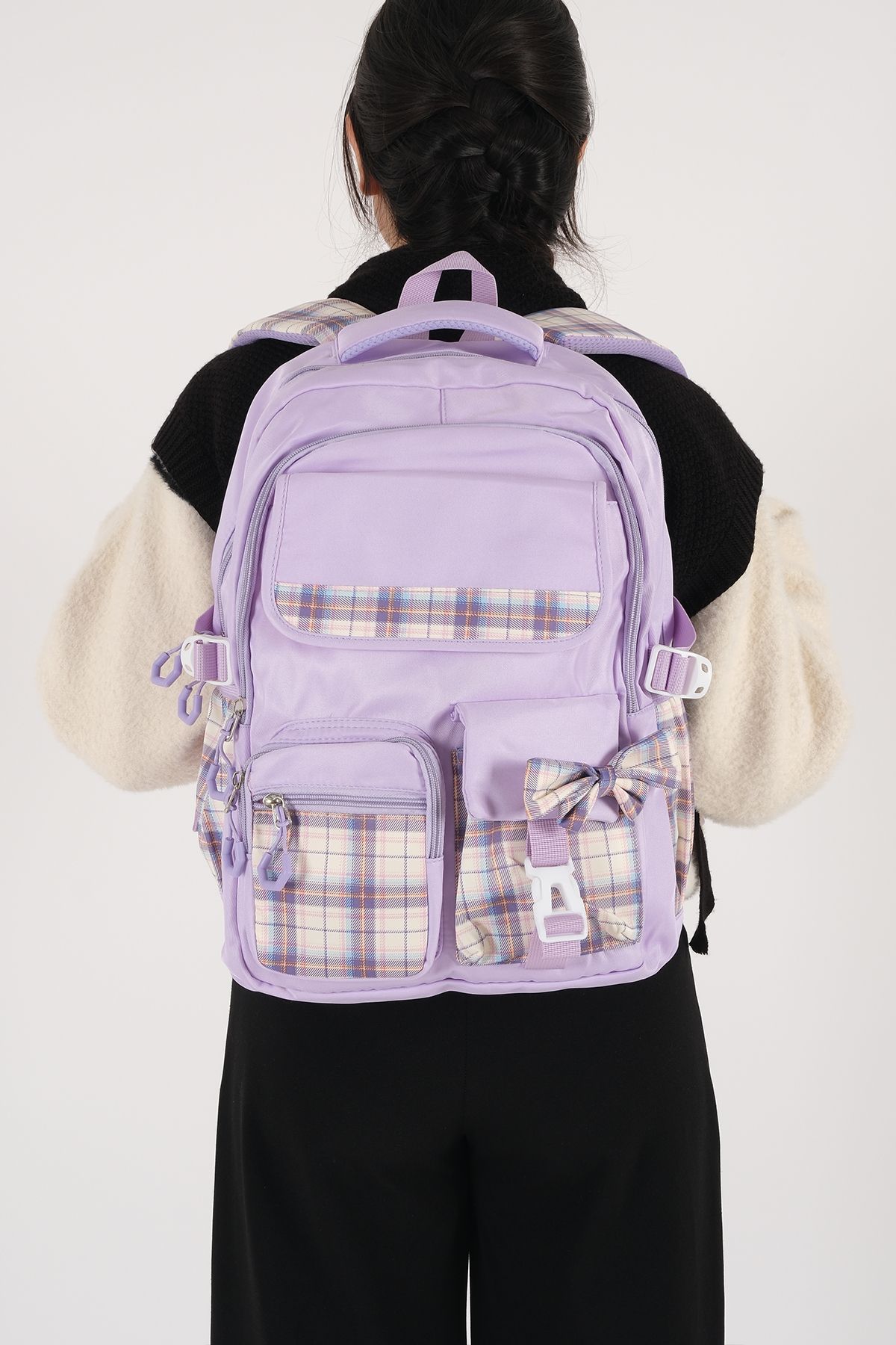 ROSECENTERBAZAAR-Backpacks Designed for School Students (Imported) 5
