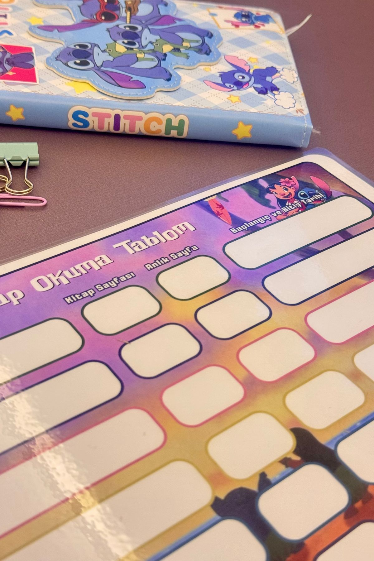 caps-Book Reading Tracking Planner for Kids – Write-Wipe Desktop Notebook - Write-Wipe Pen Gift 3