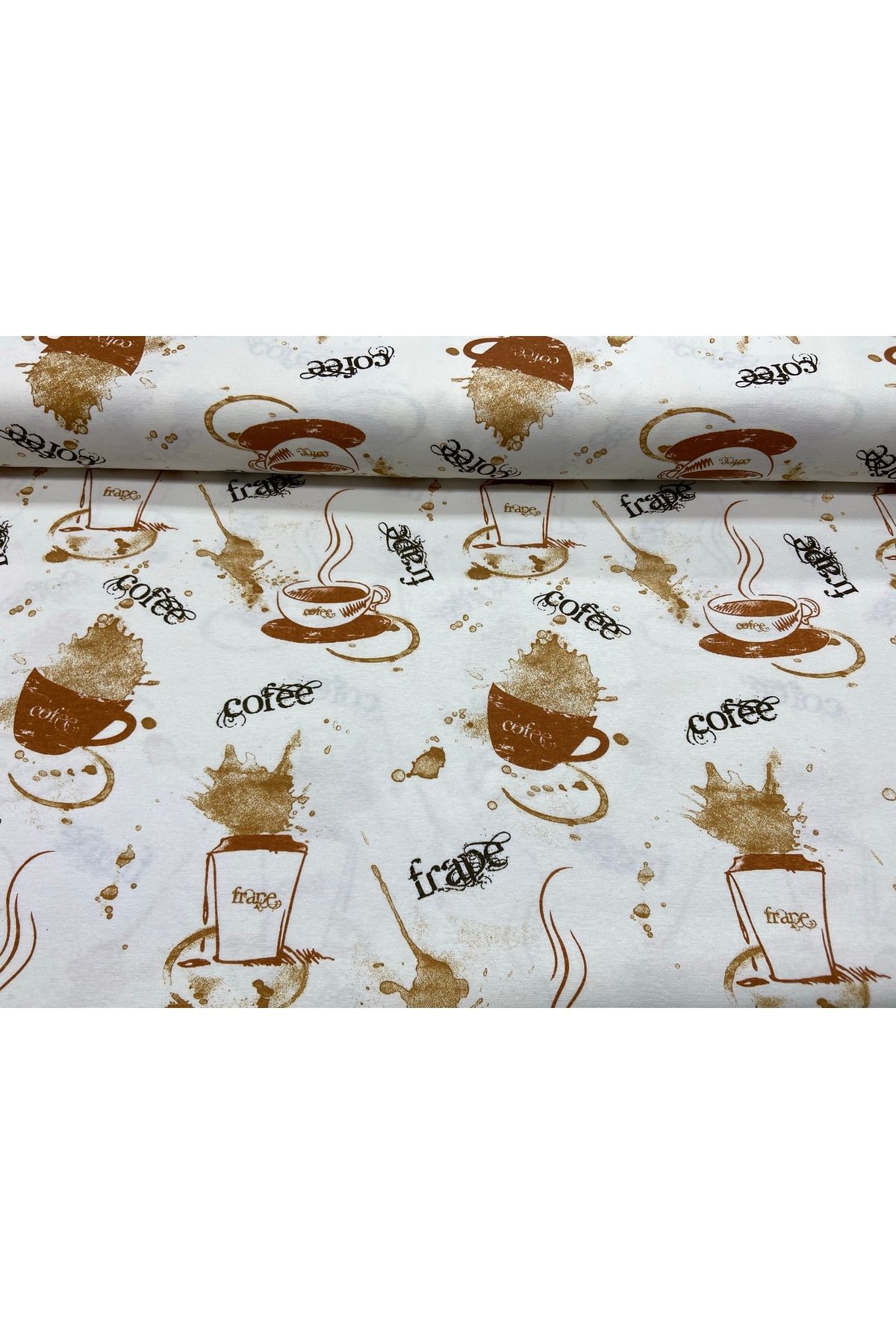 MEKİK MANİFATURA-Patterned Duck Linen Fabric 1