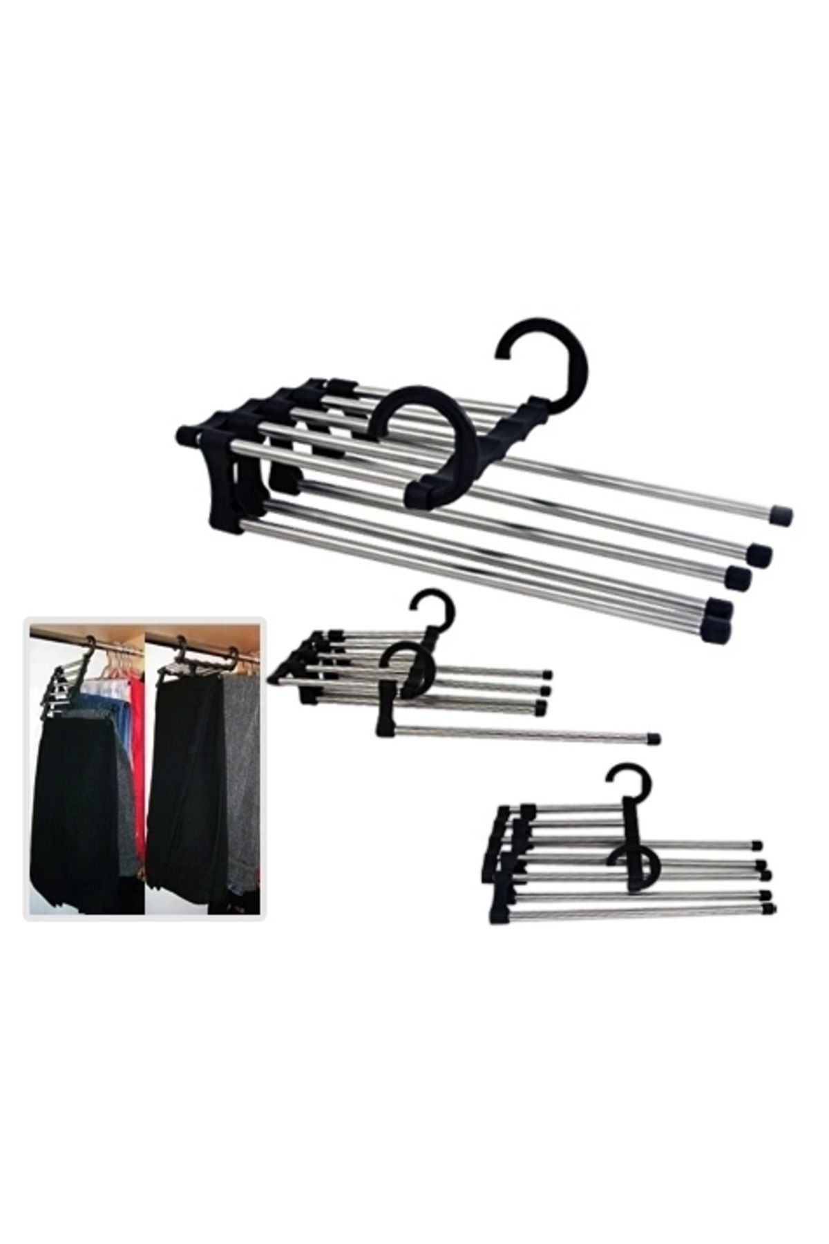 Eldenör Magic Hanger 5in1 Pantolon Askısı