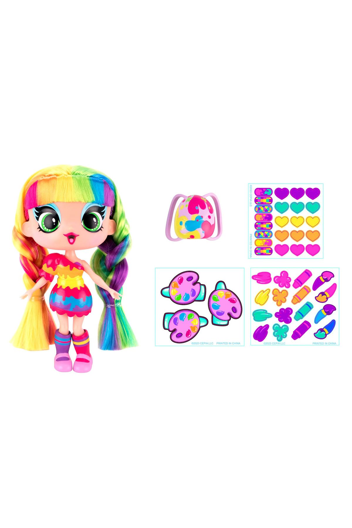 Decora Girlz 15 cm Moda Bebek ve Oyun Seti D1009