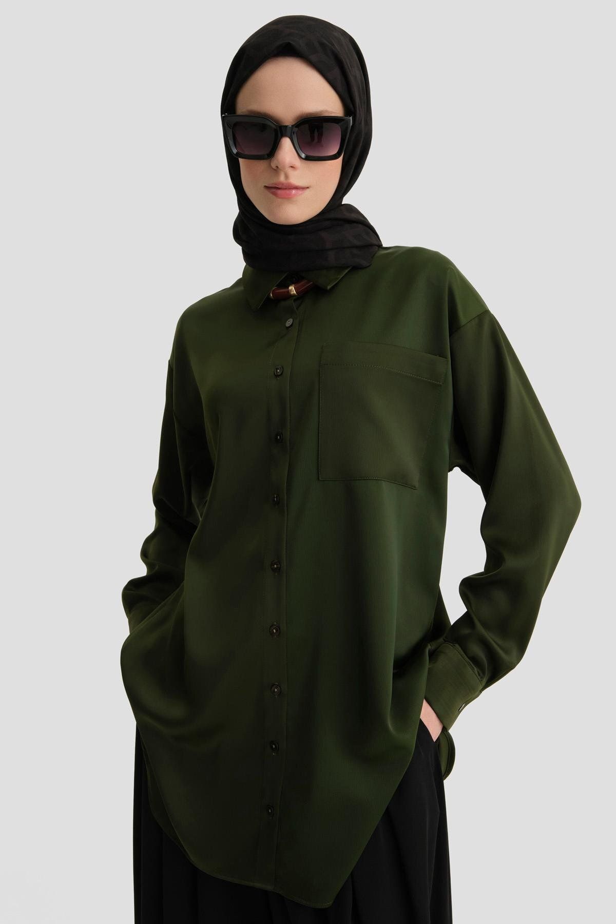 پیراهن پایه 24kd9240 خاکی Armine