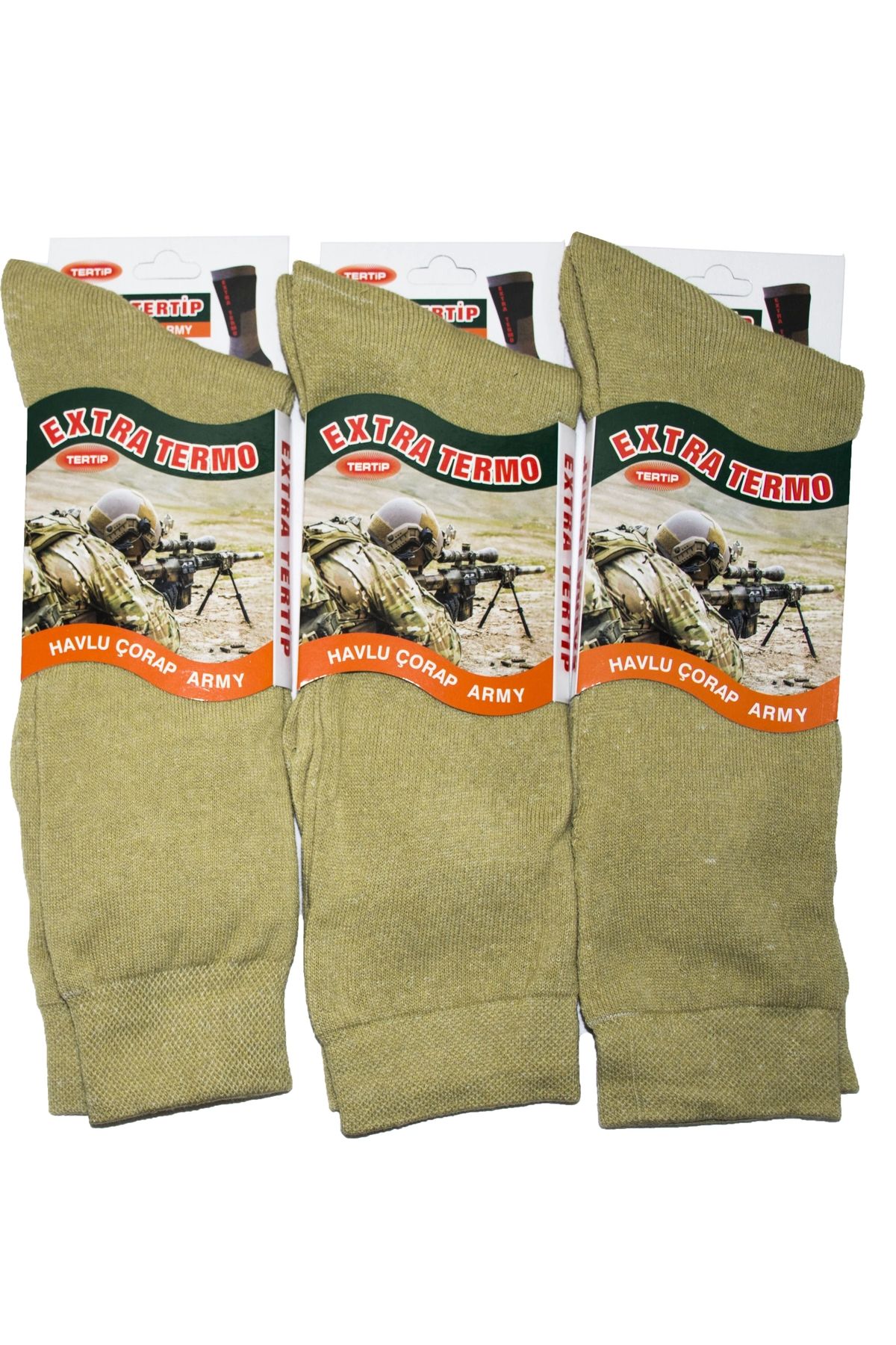 TERTİP-Winter Towel - Nano Soldier Socks 3 Pack 1